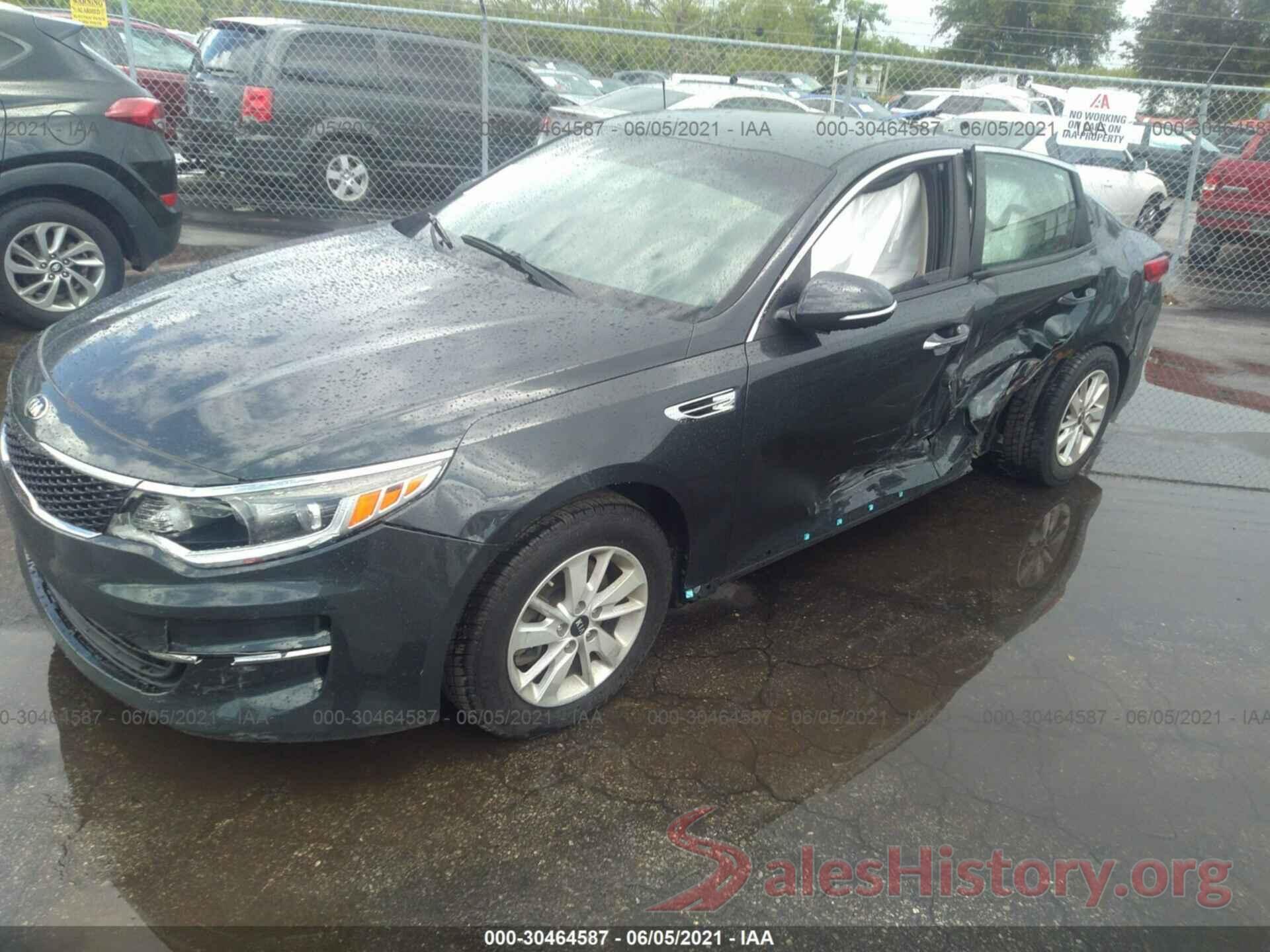 5XXGT4L32GG085239 2016 KIA OPTIMA