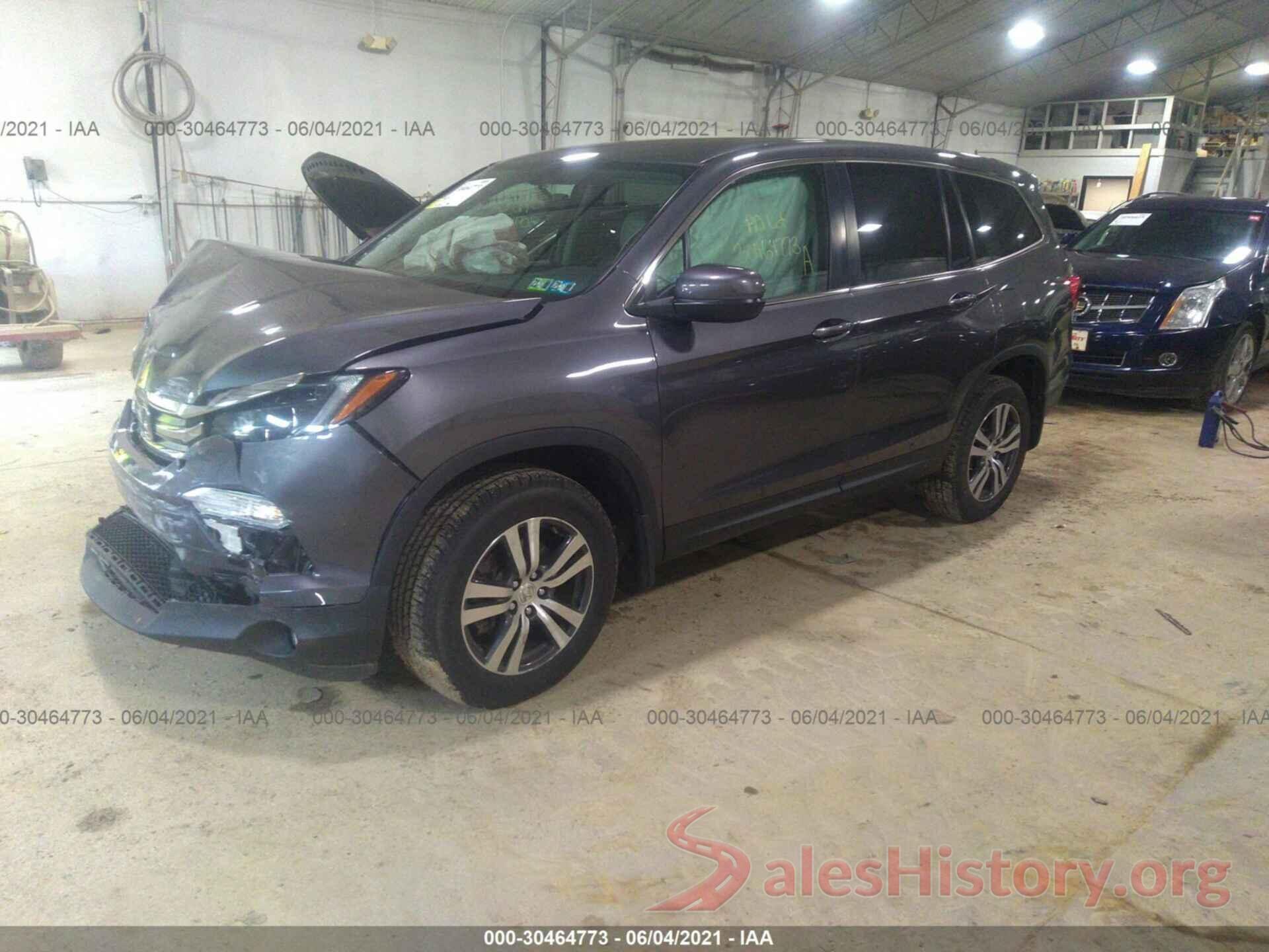 5FNYF6H30HB093487 2017 HONDA PILOT