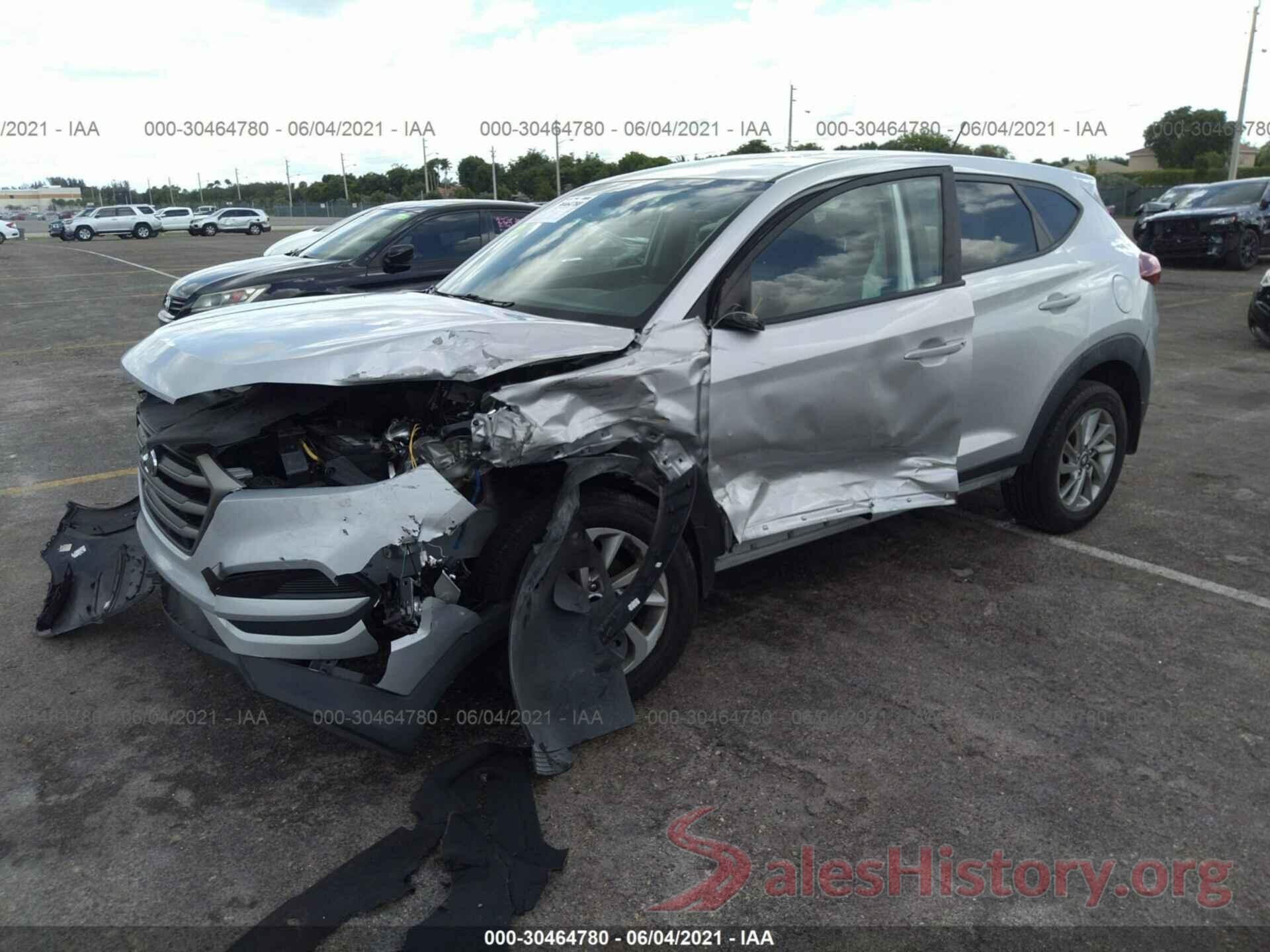 KM8J23A41GU257233 2016 HYUNDAI TUCSON