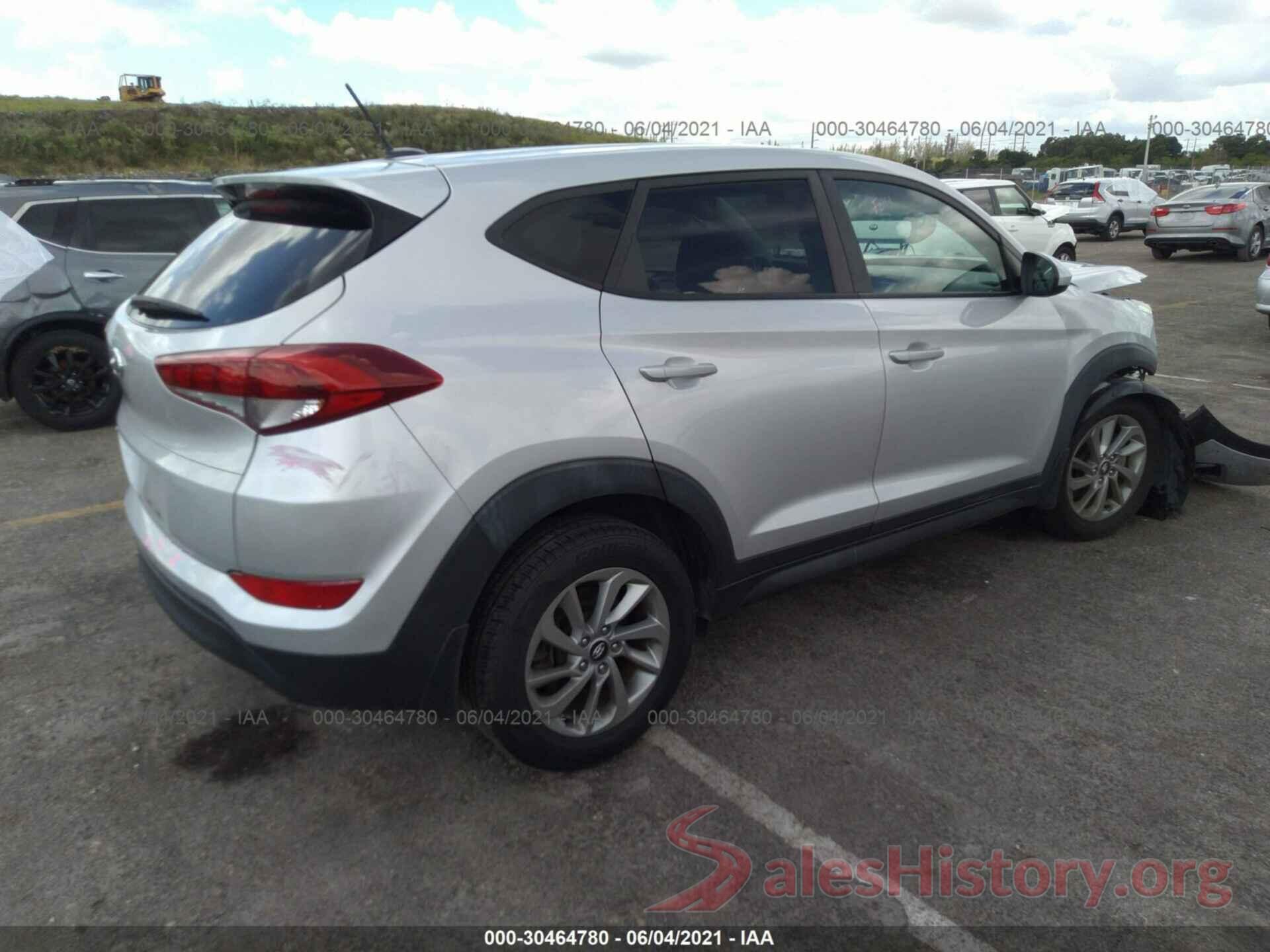 KM8J23A41GU257233 2016 HYUNDAI TUCSON