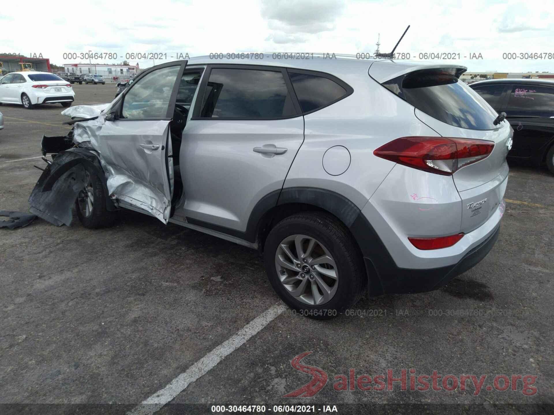 KM8J23A41GU257233 2016 HYUNDAI TUCSON