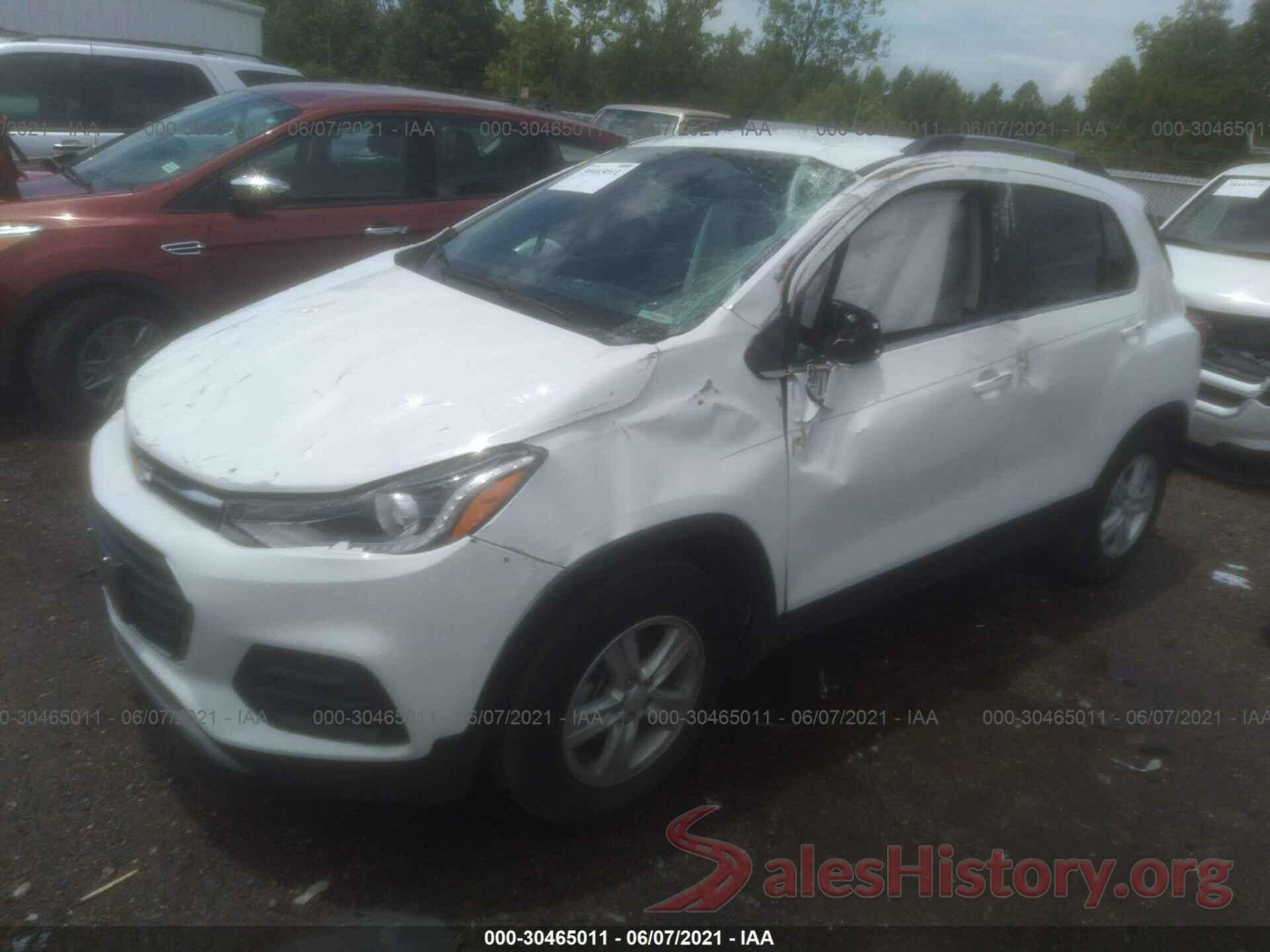 KL7CJLSB7LB320285 2020 CHEVROLET TRAX