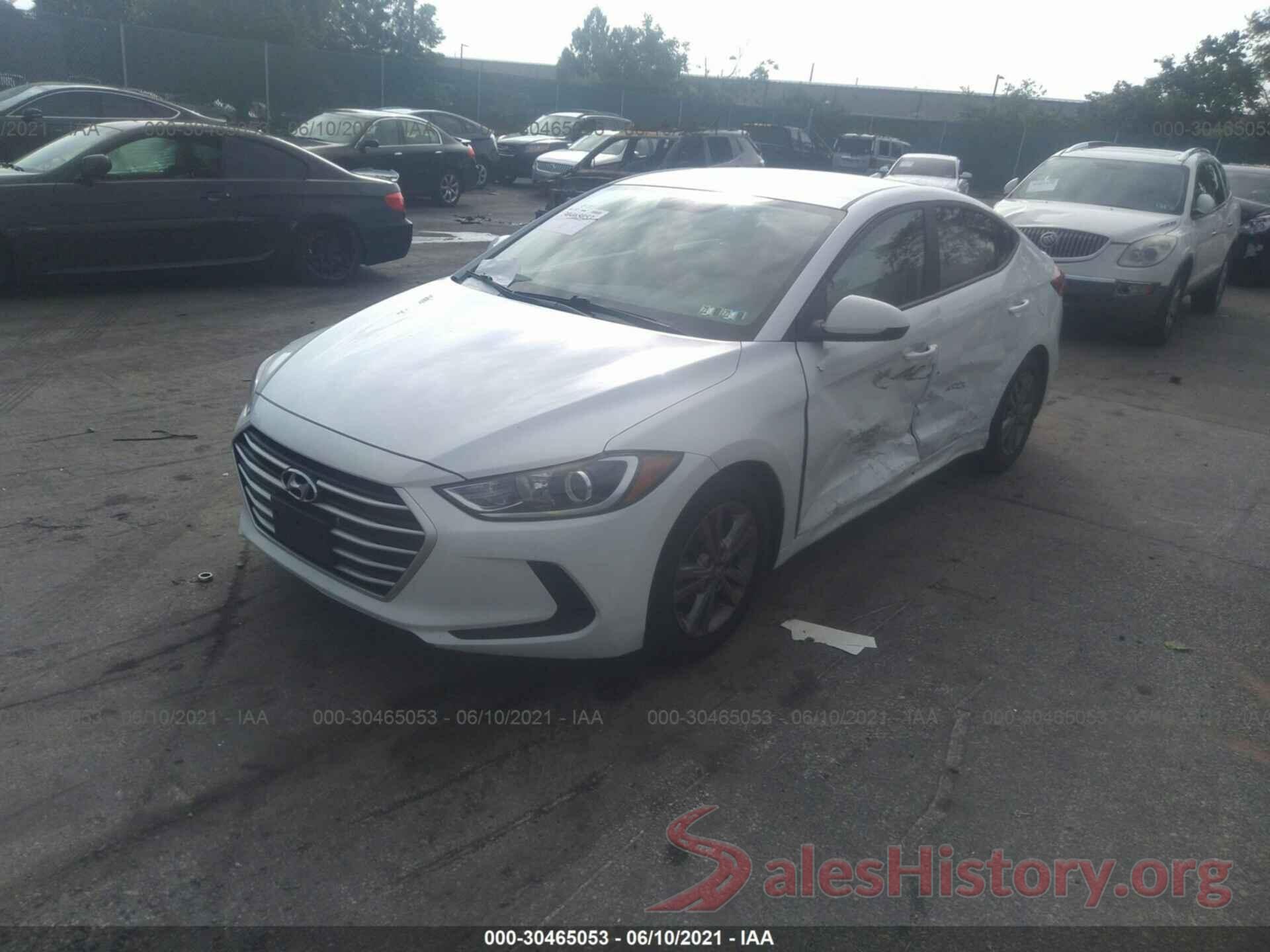 5NPD84LF3JH273715 2018 HYUNDAI ELANTRA