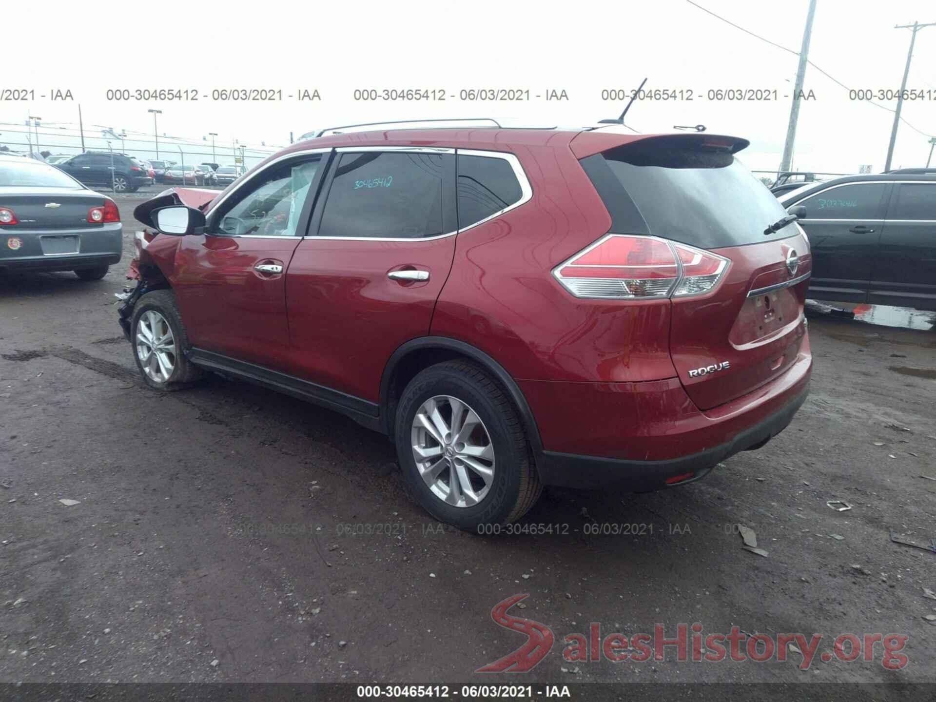 KNMAT2MV3GP731665 2016 NISSAN ROGUE