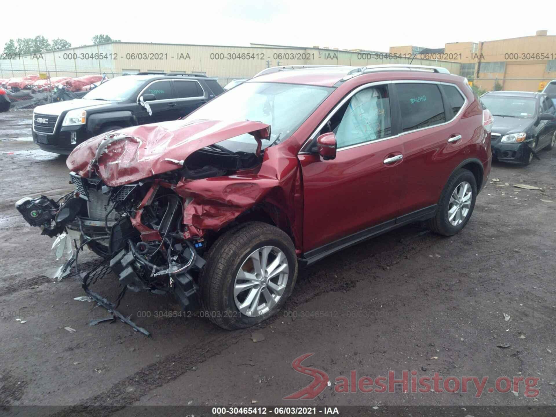 KNMAT2MV3GP731665 2016 NISSAN ROGUE