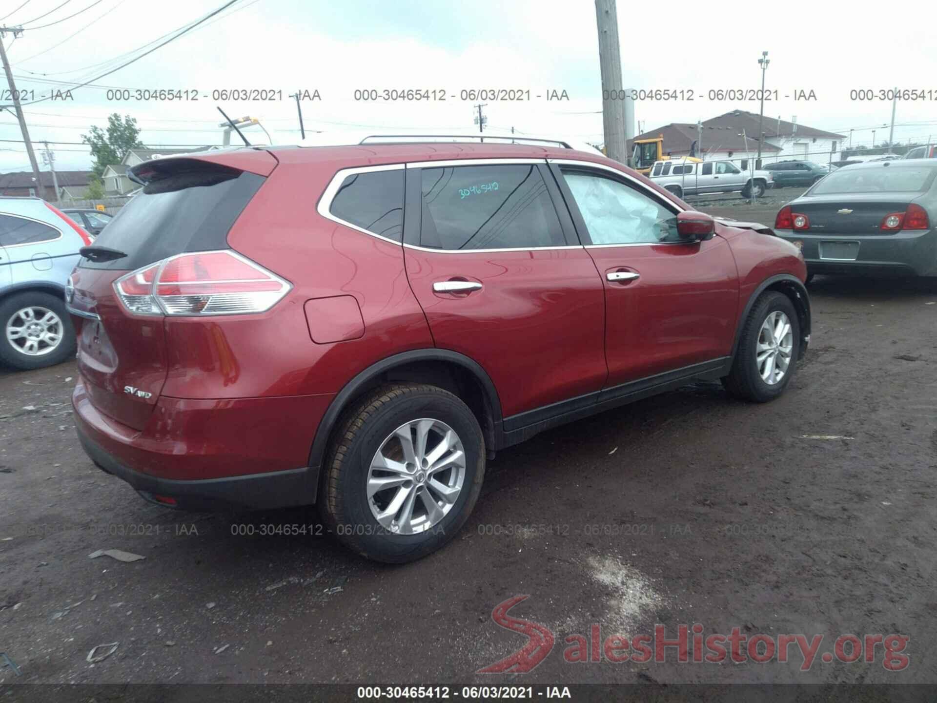 KNMAT2MV3GP731665 2016 NISSAN ROGUE