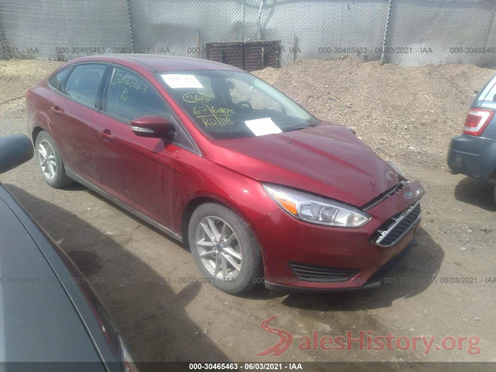 1FADP3F24GL220506 2016 FORD FOCUS