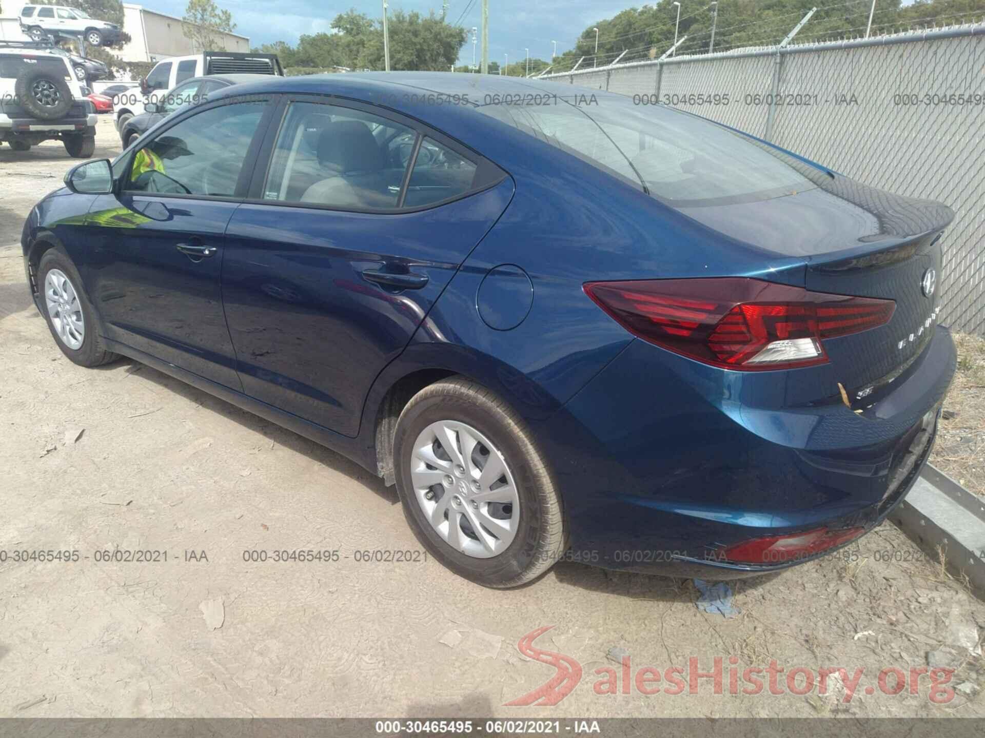 5NPD74LF5KH481650 2019 HYUNDAI ELANTRA