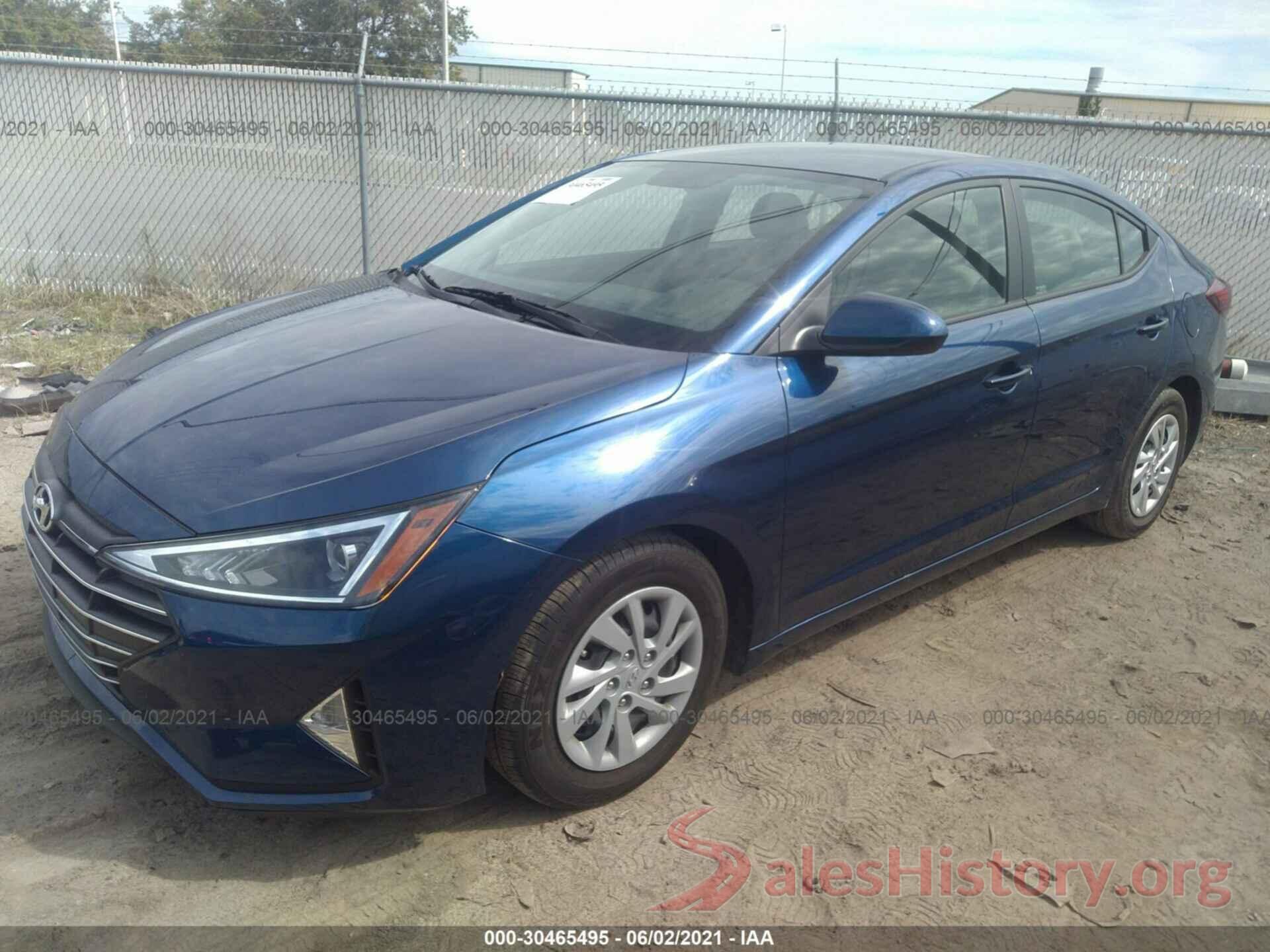 5NPD74LF5KH481650 2019 HYUNDAI ELANTRA