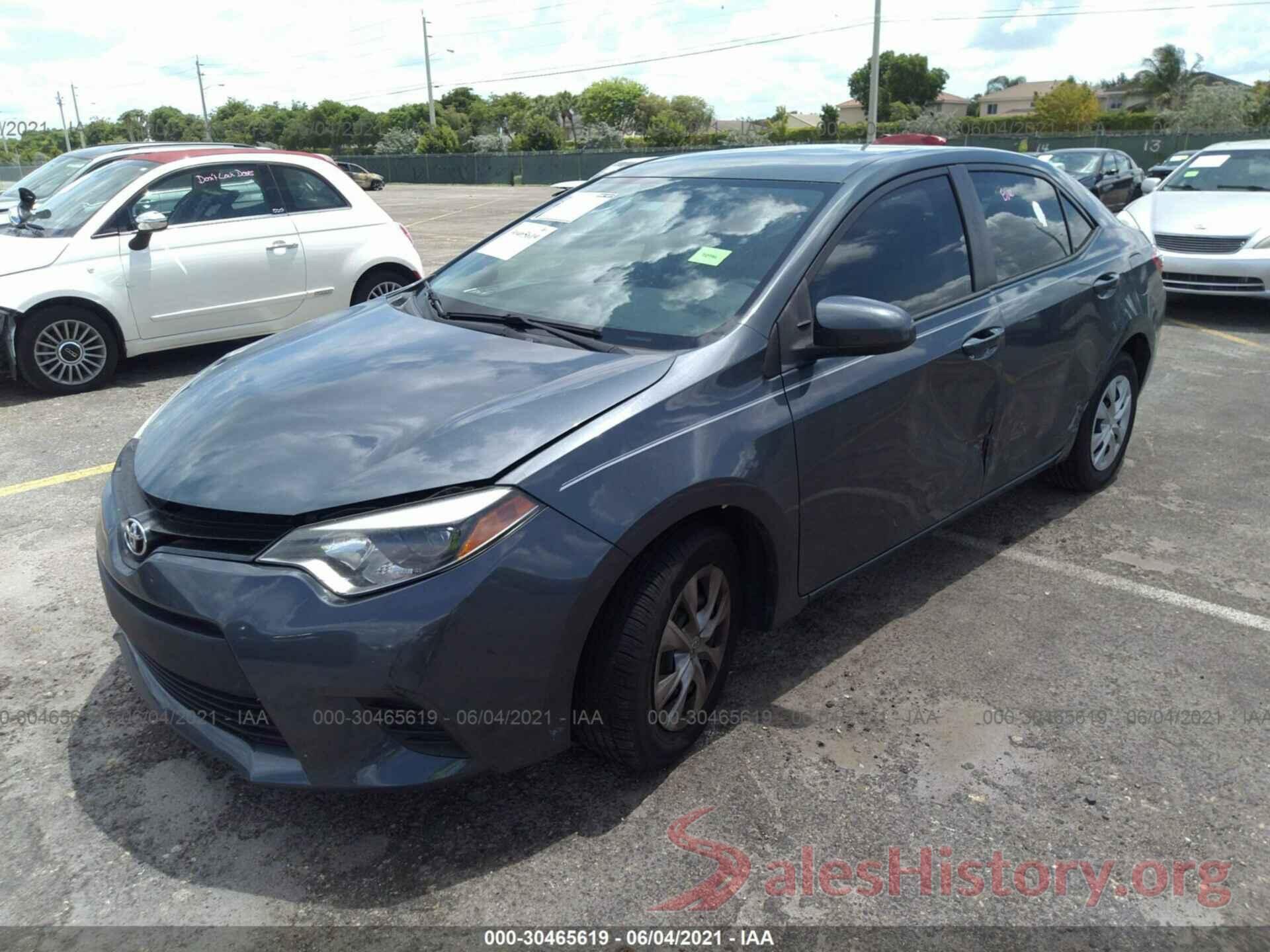 5YFBURHEXGP366405 2016 TOYOTA COROLLA