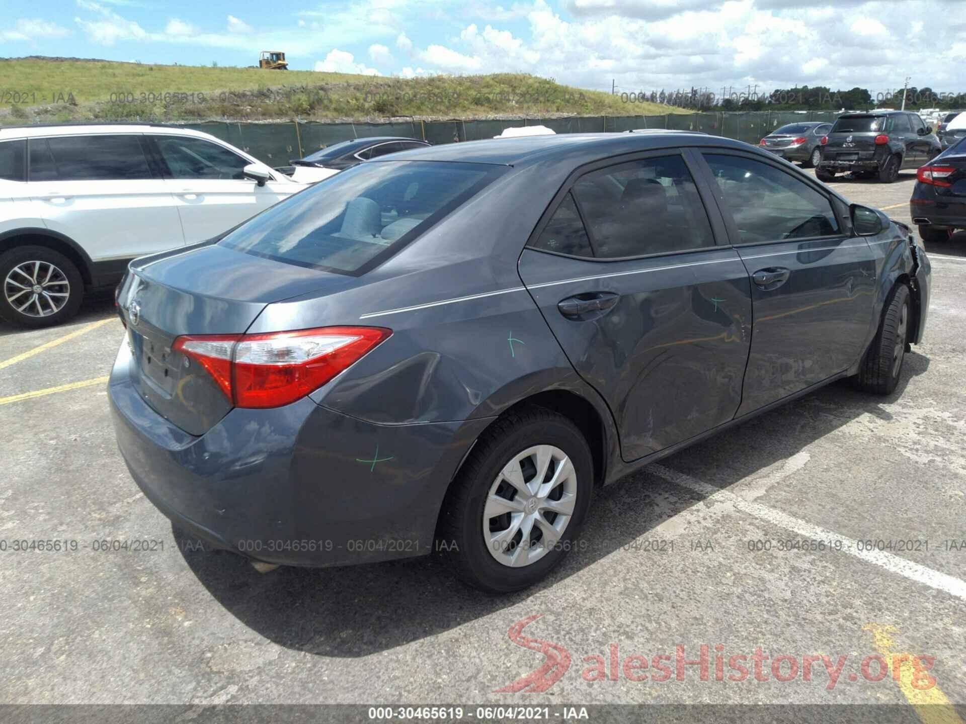 5YFBURHEXGP366405 2016 TOYOTA COROLLA