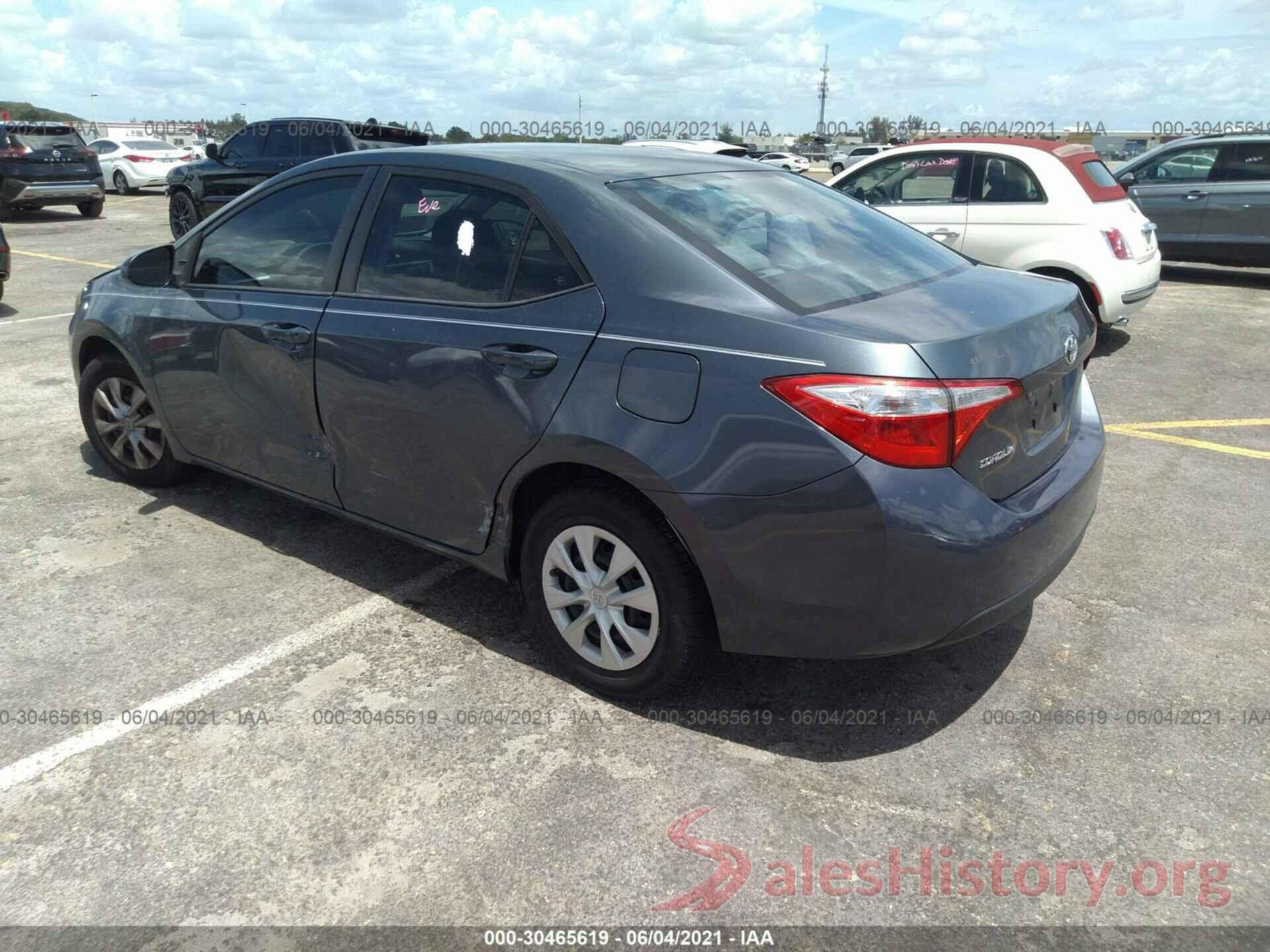 5YFBURHEXGP366405 2016 TOYOTA COROLLA