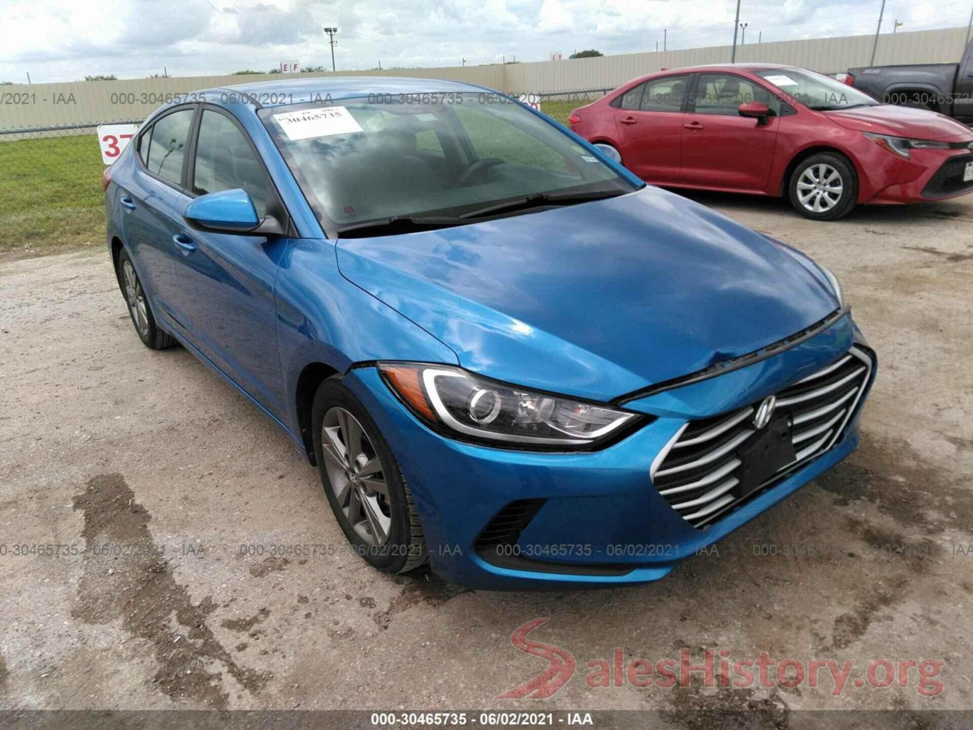 5NPD84LFXHH072971 2017 HYUNDAI ELANTRA