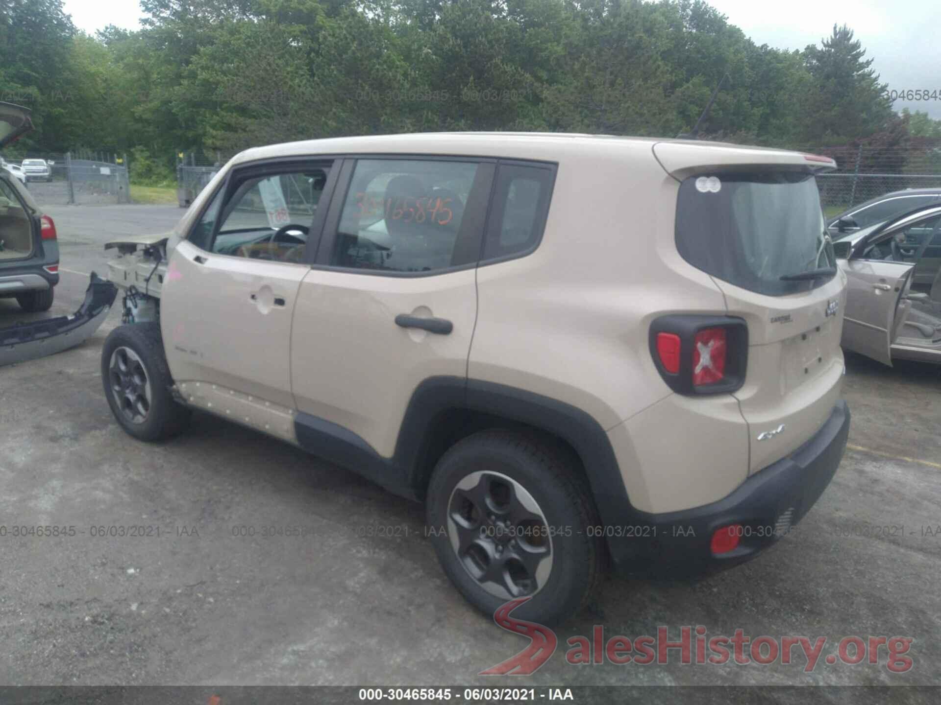 ZACCJBAW6GPD18573 2016 JEEP RENEGADE