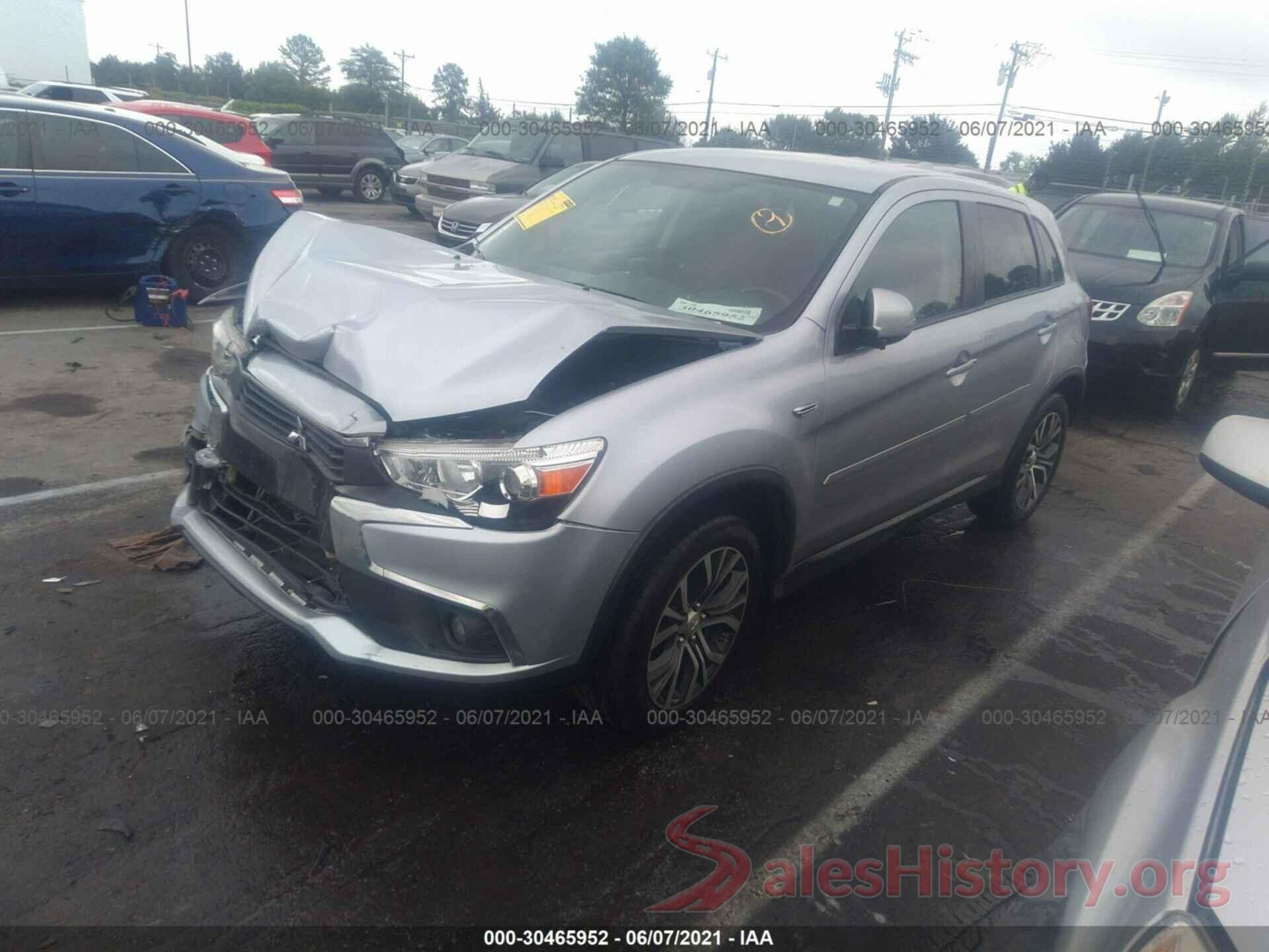 JA4AP3AU2HZ004863 2017 MITSUBISHI OUTLANDER SPORT