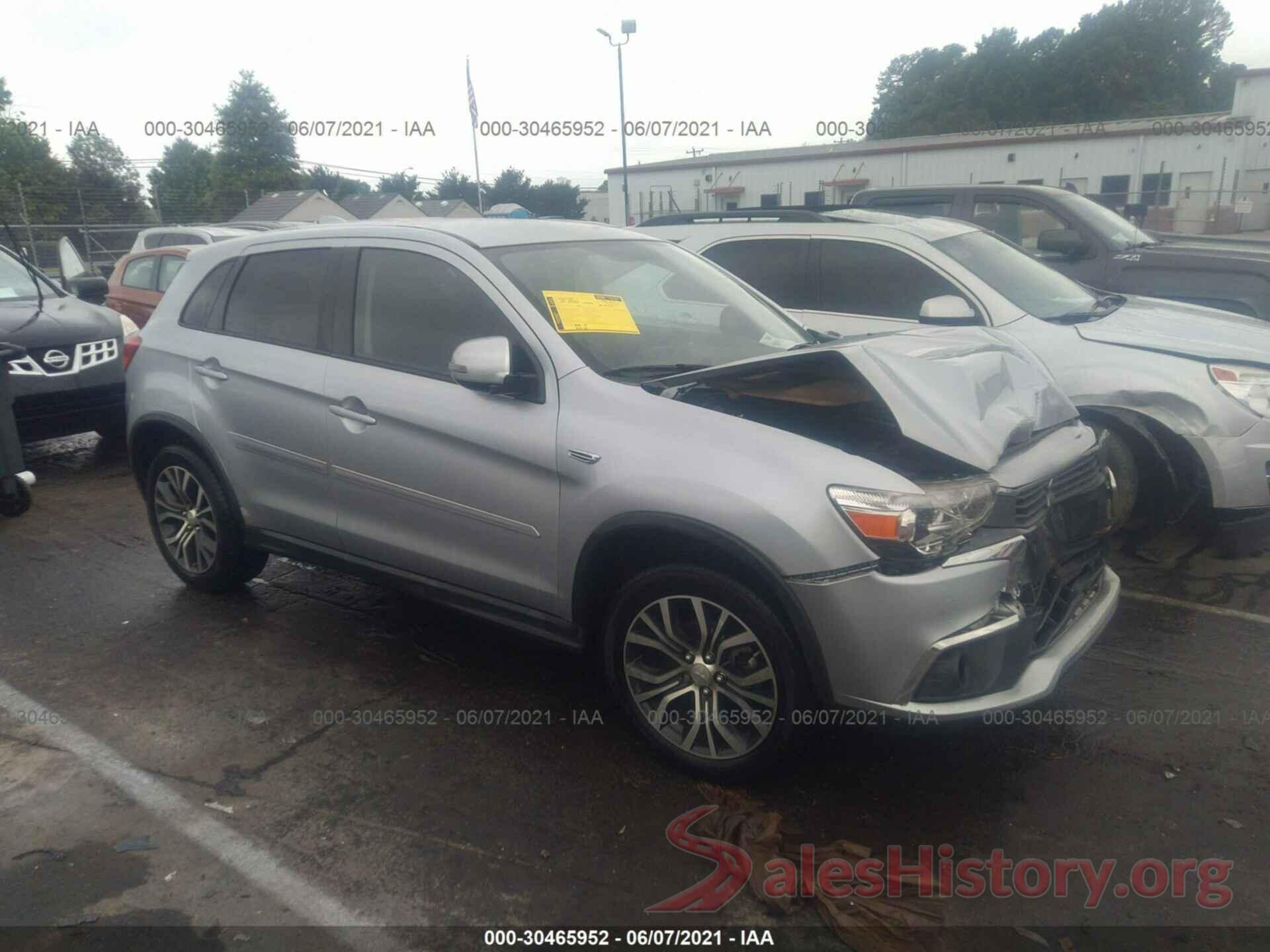 JA4AP3AU2HZ004863 2017 MITSUBISHI OUTLANDER SPORT