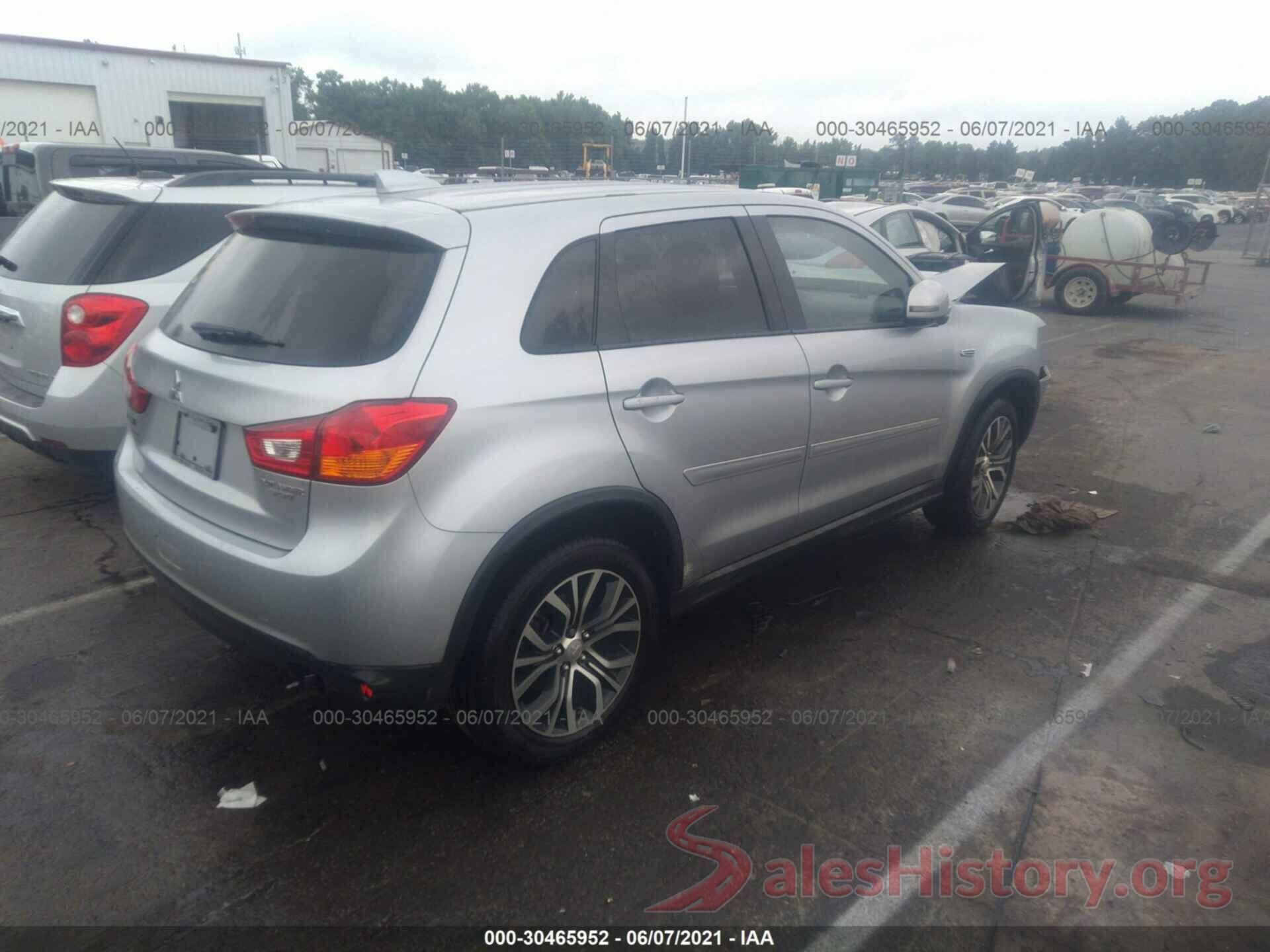 JA4AP3AU2HZ004863 2017 MITSUBISHI OUTLANDER SPORT