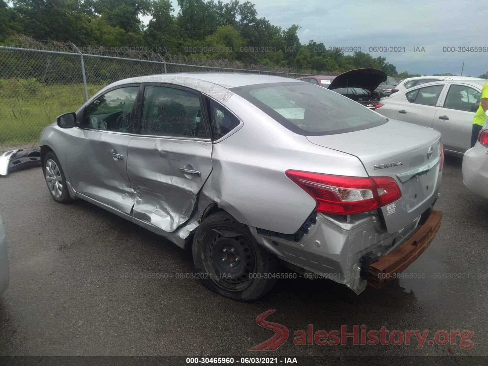 3N1AB7APXGY325485 2016 NISSAN SENTRA