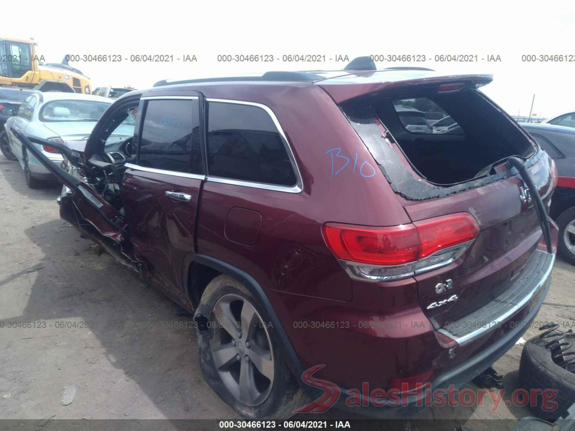 1C4RJFBG5GC304015 2016 JEEP GRAND CHEROKEE