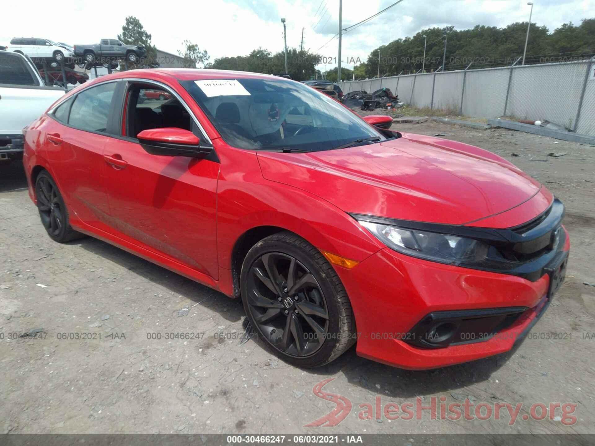 2HGFC2F88KH585677 2019 HONDA CIVIC SEDAN