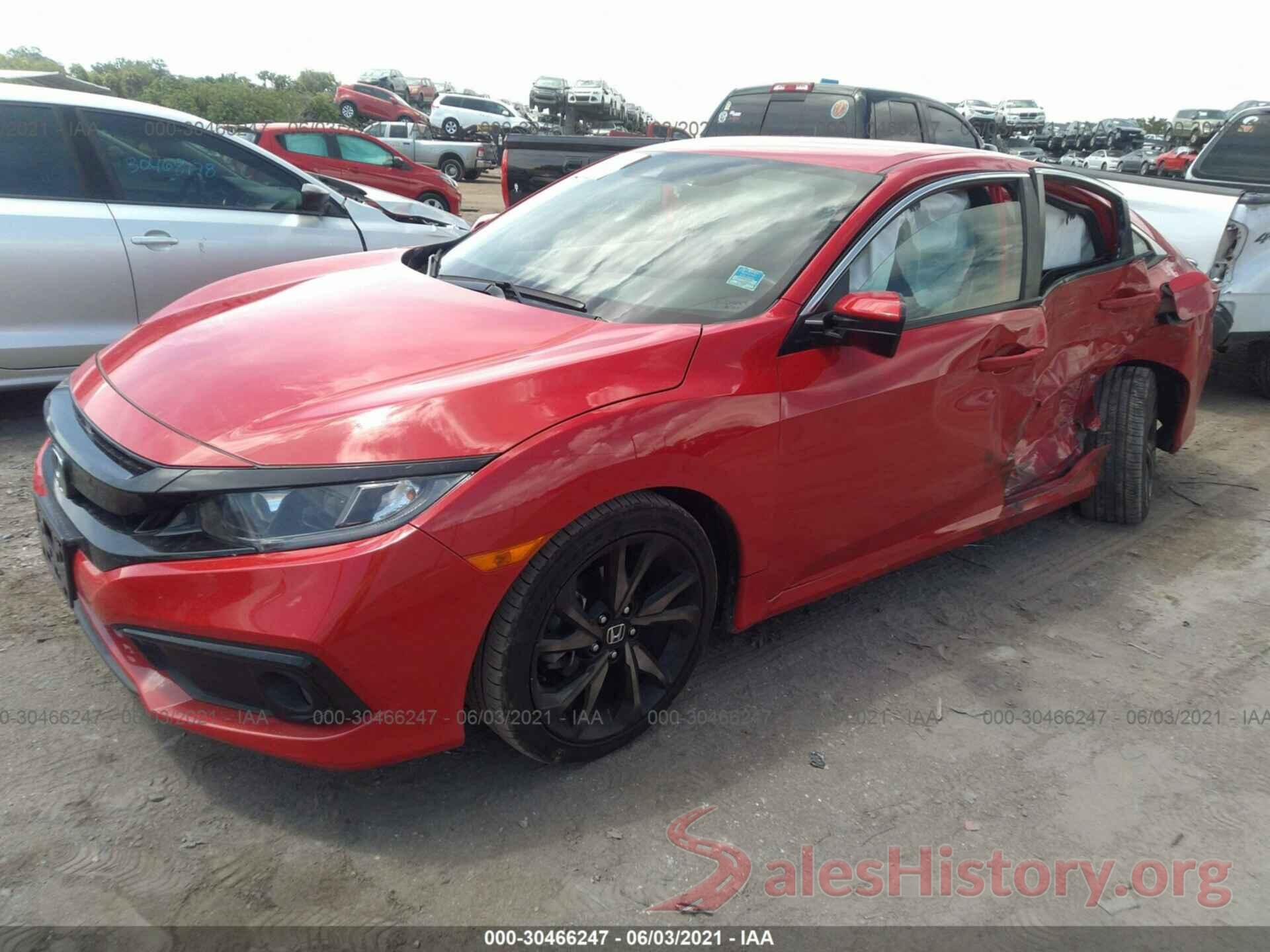 2HGFC2F88KH585677 2019 HONDA CIVIC SEDAN