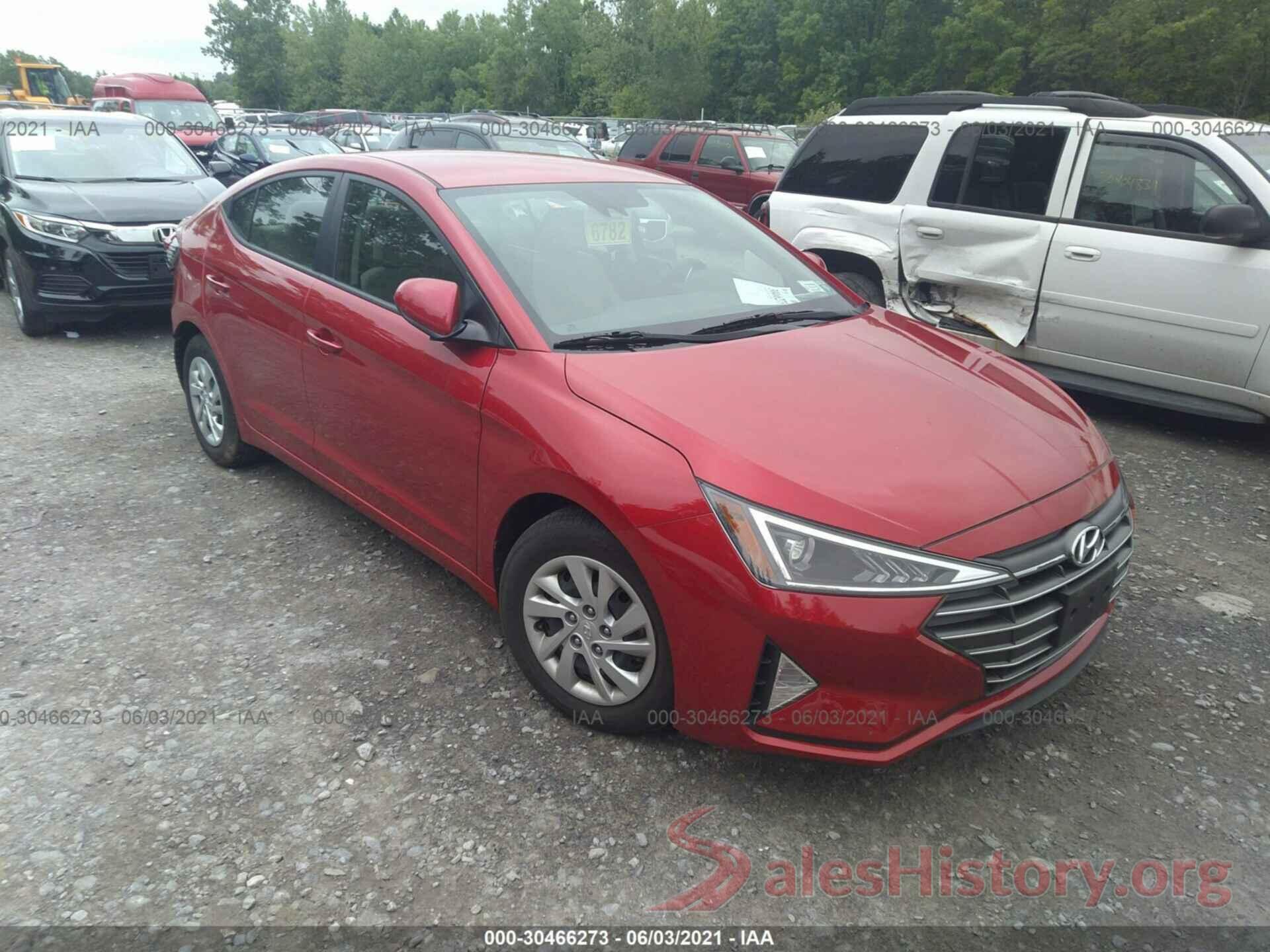 5NPD74LF2LH593811 2020 HYUNDAI ELANTRA