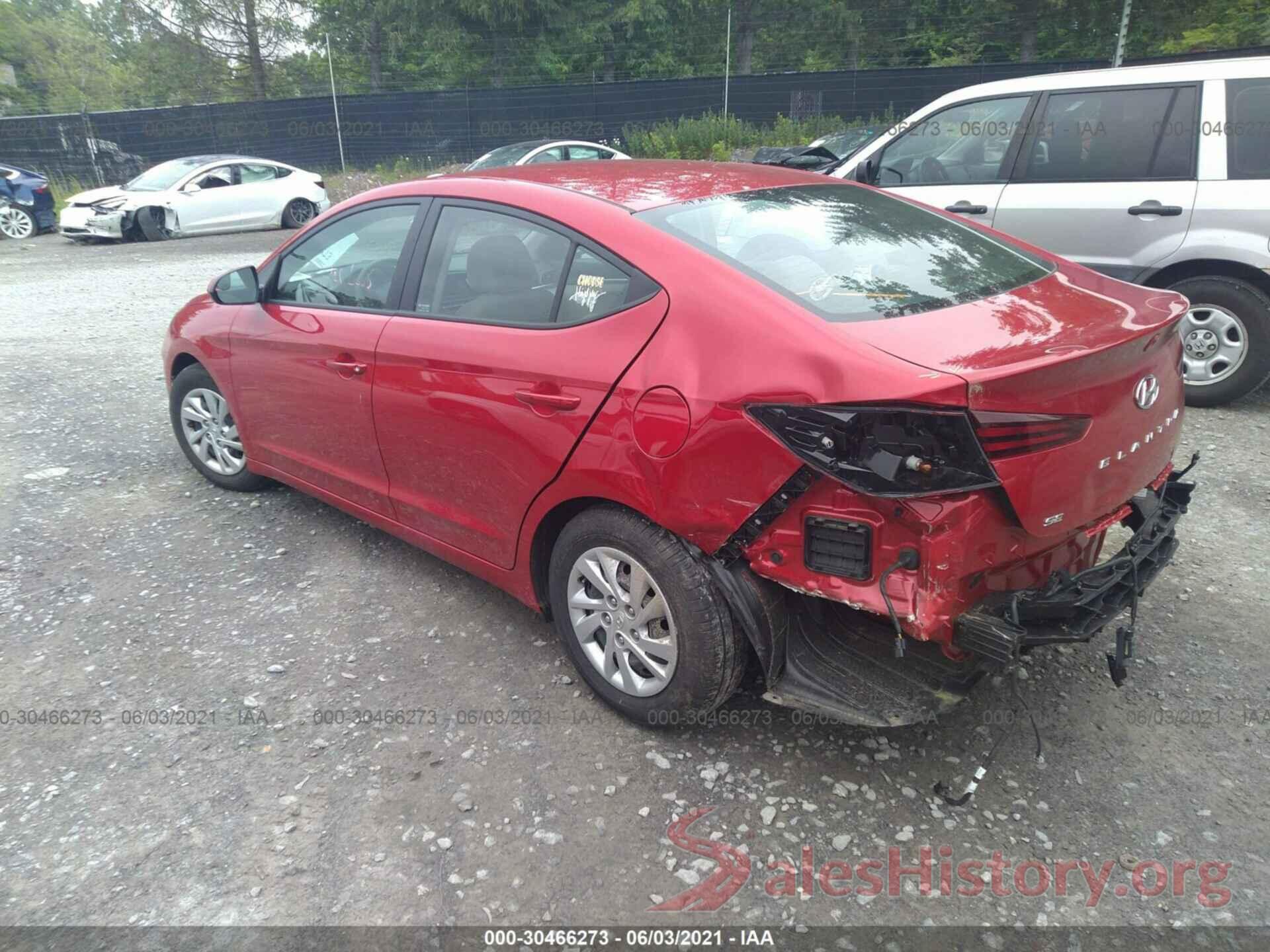 5NPD74LF2LH593811 2020 HYUNDAI ELANTRA