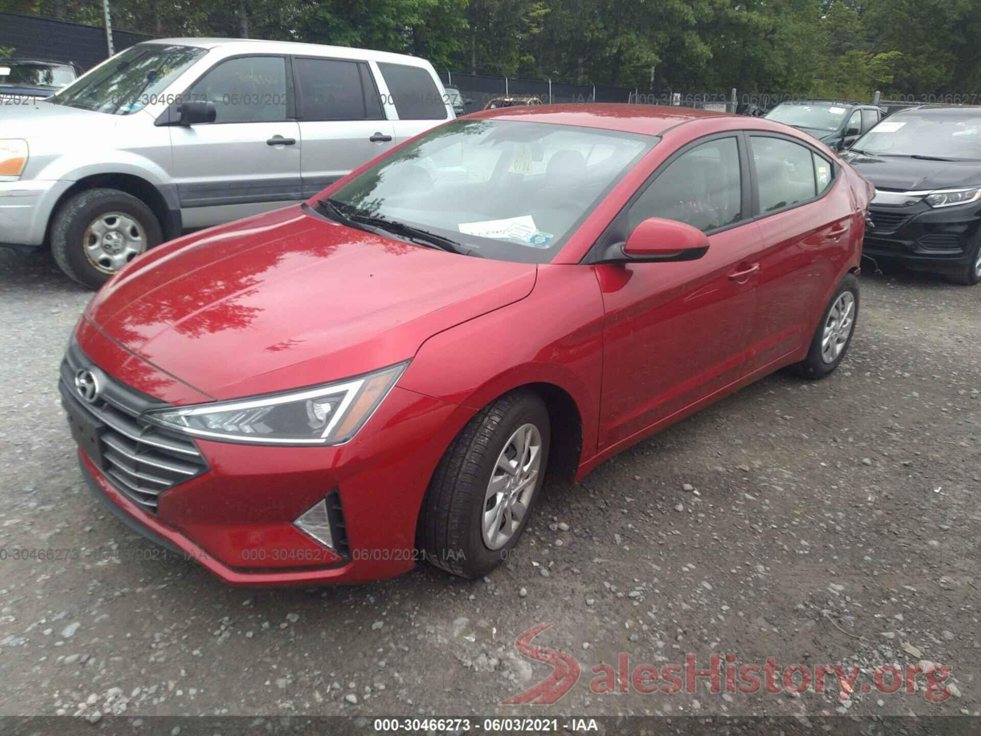 5NPD74LF2LH593811 2020 HYUNDAI ELANTRA