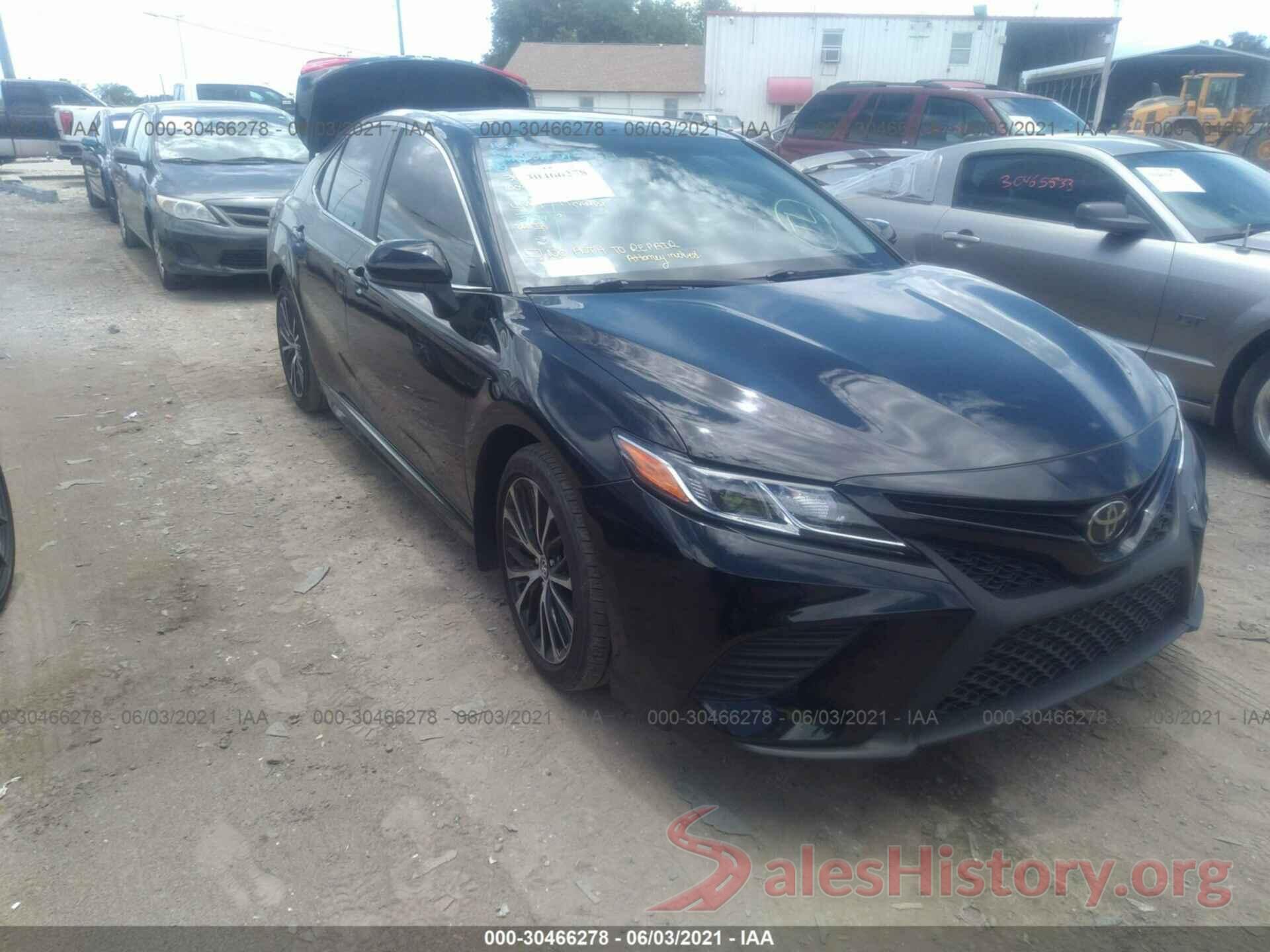 4T1B11HK0KU187250 2019 TOYOTA CAMRY