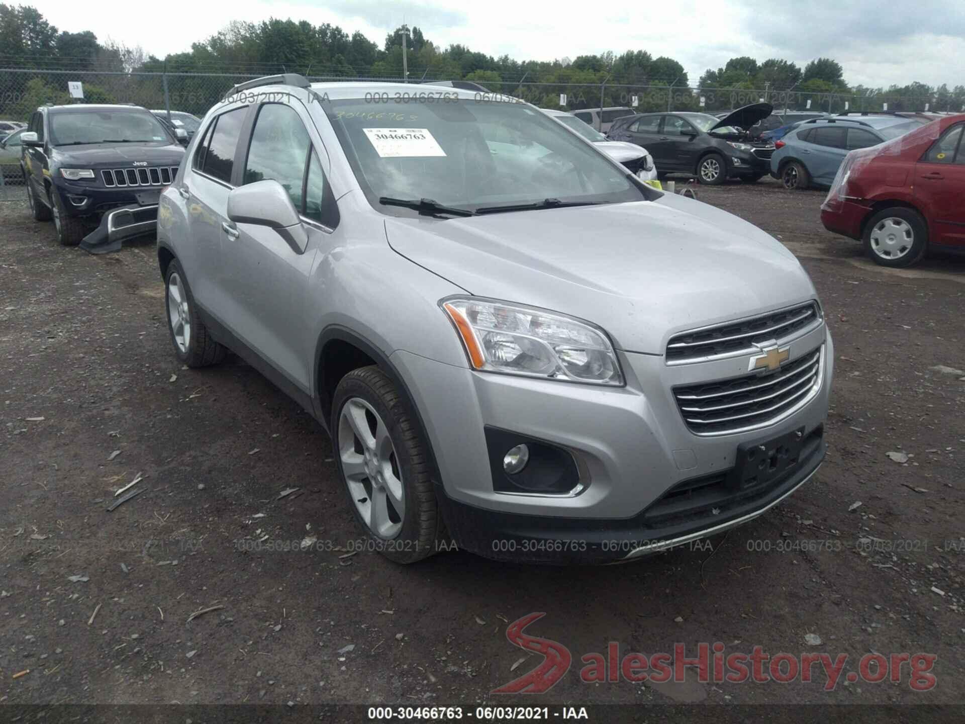 3GNCJRSB1GL188190 2016 CHEVROLET TRAX