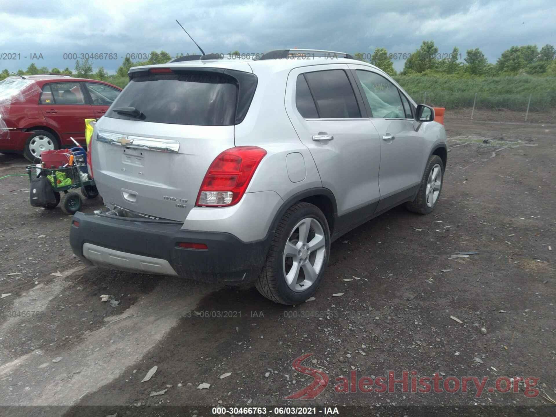 3GNCJRSB1GL188190 2016 CHEVROLET TRAX