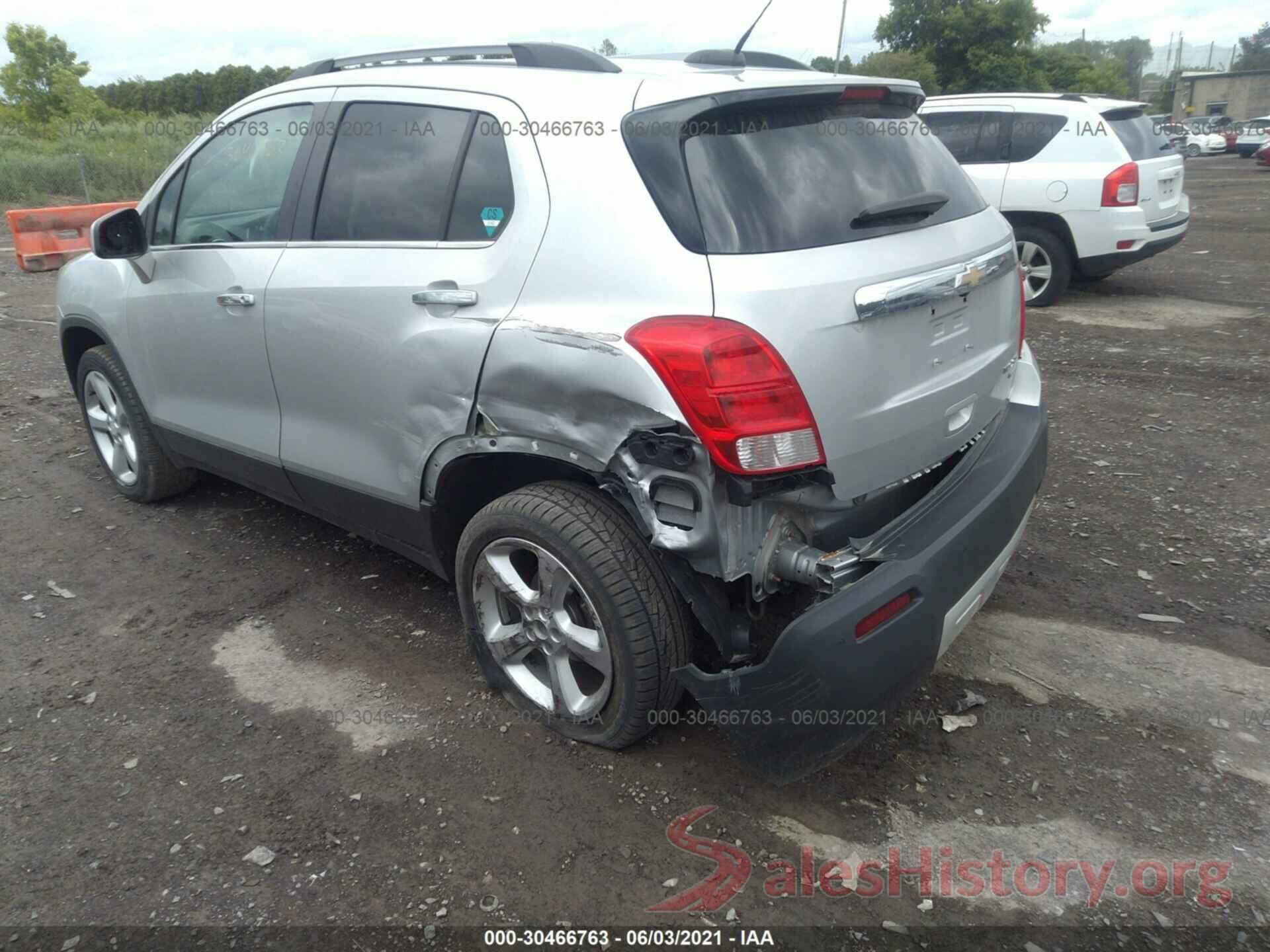 3GNCJRSB1GL188190 2016 CHEVROLET TRAX