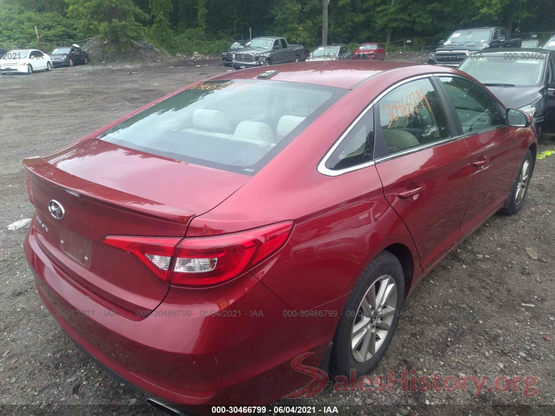 5NPE24AF0GH275696 2016 HYUNDAI SONATA