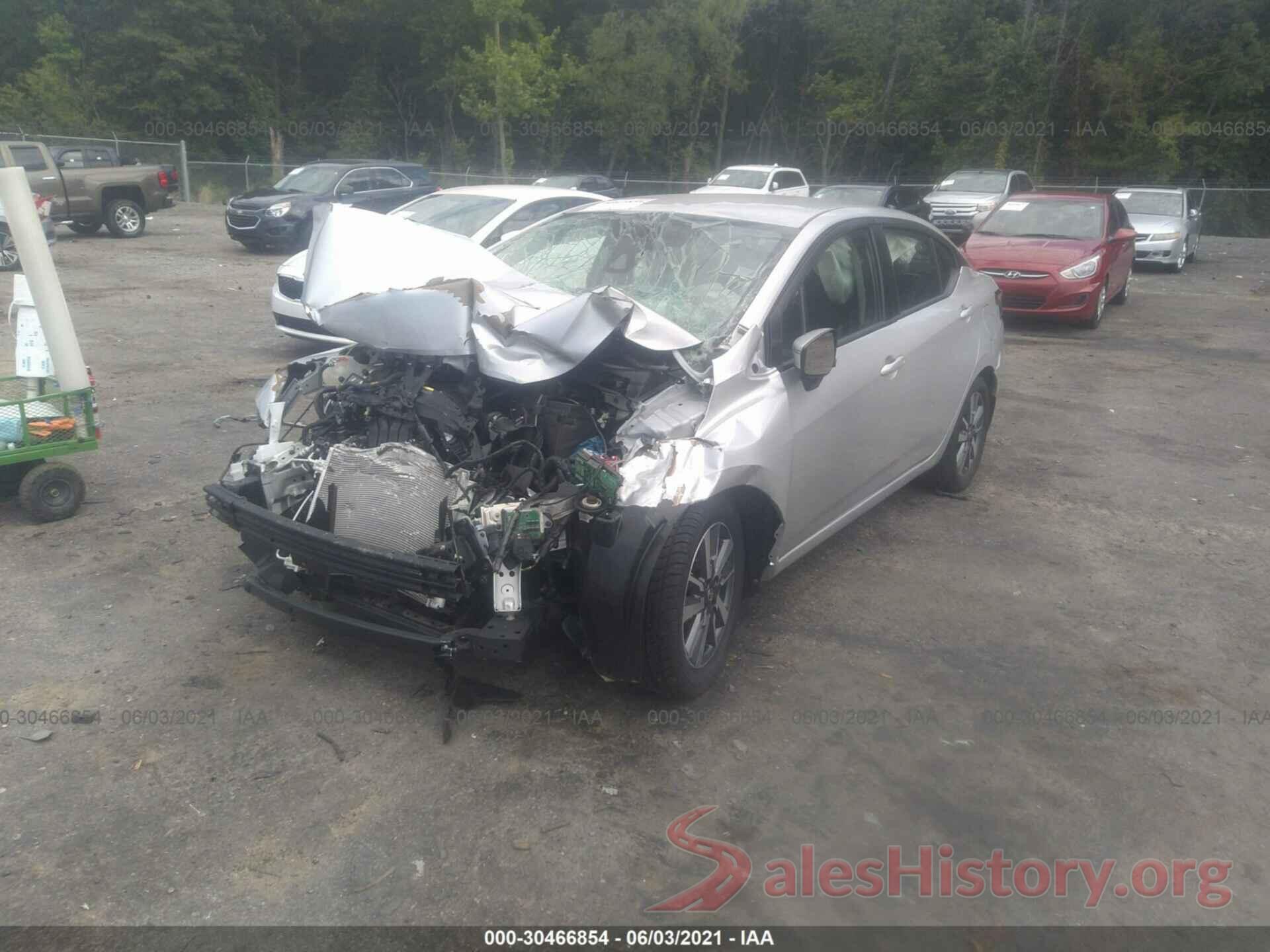 3N1CN8EV2LL804005 2020 NISSAN VERSA