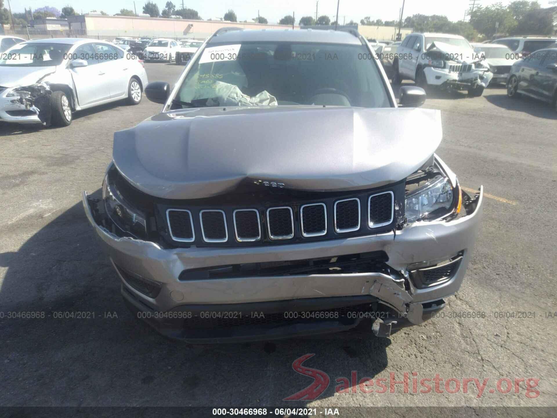 3C4NJCAB7MT508334 2021 JEEP COMPASS