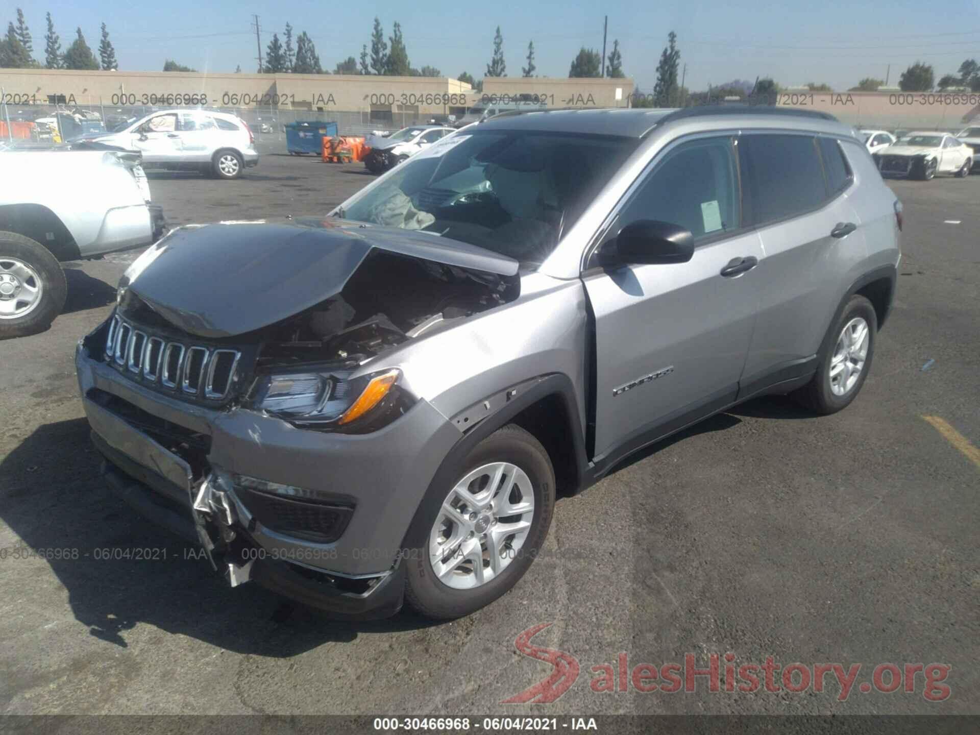 3C4NJCAB7MT508334 2021 JEEP COMPASS