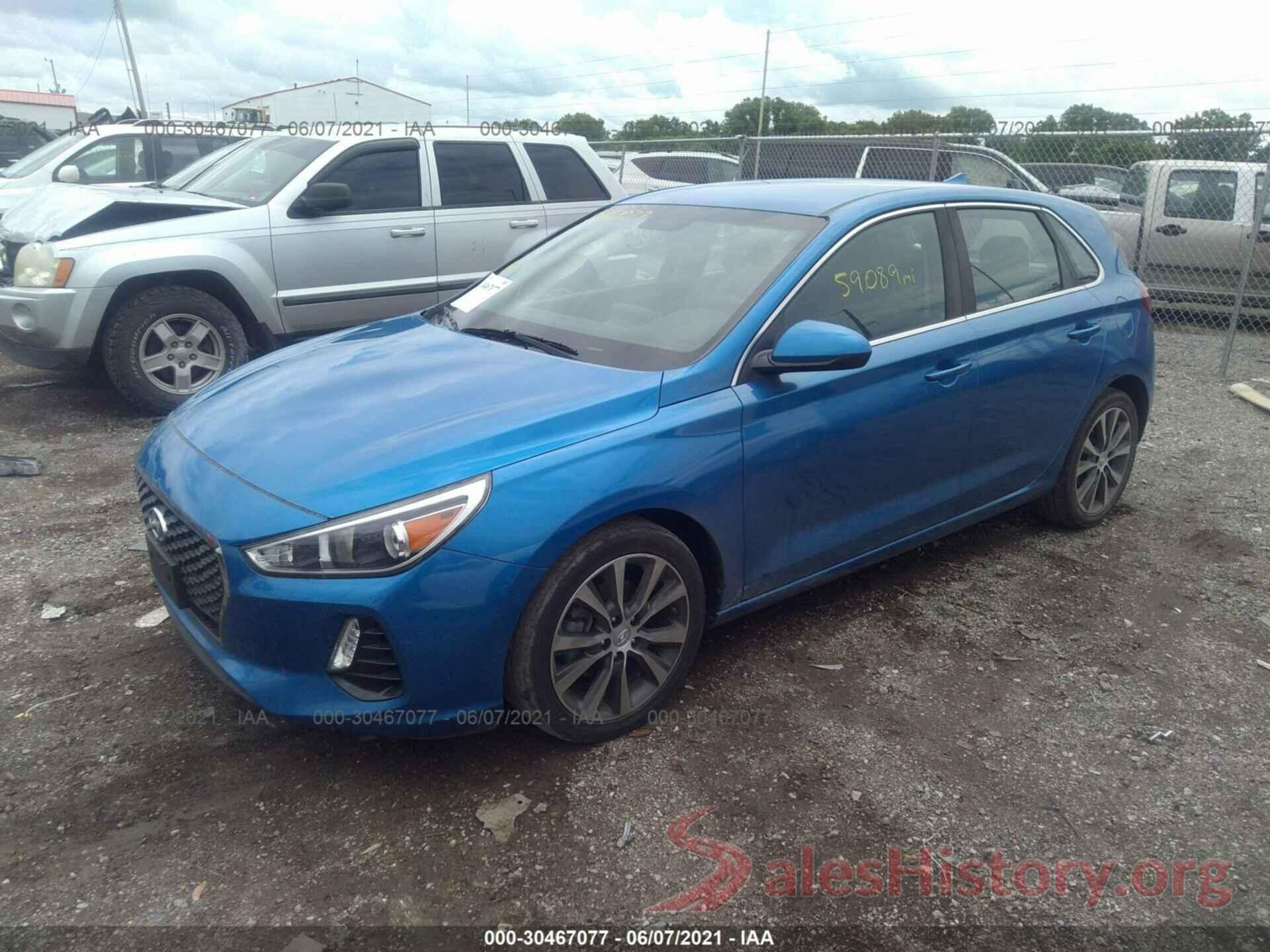 KMHH35LE6JU008852 2018 HYUNDAI ELANTRA GT