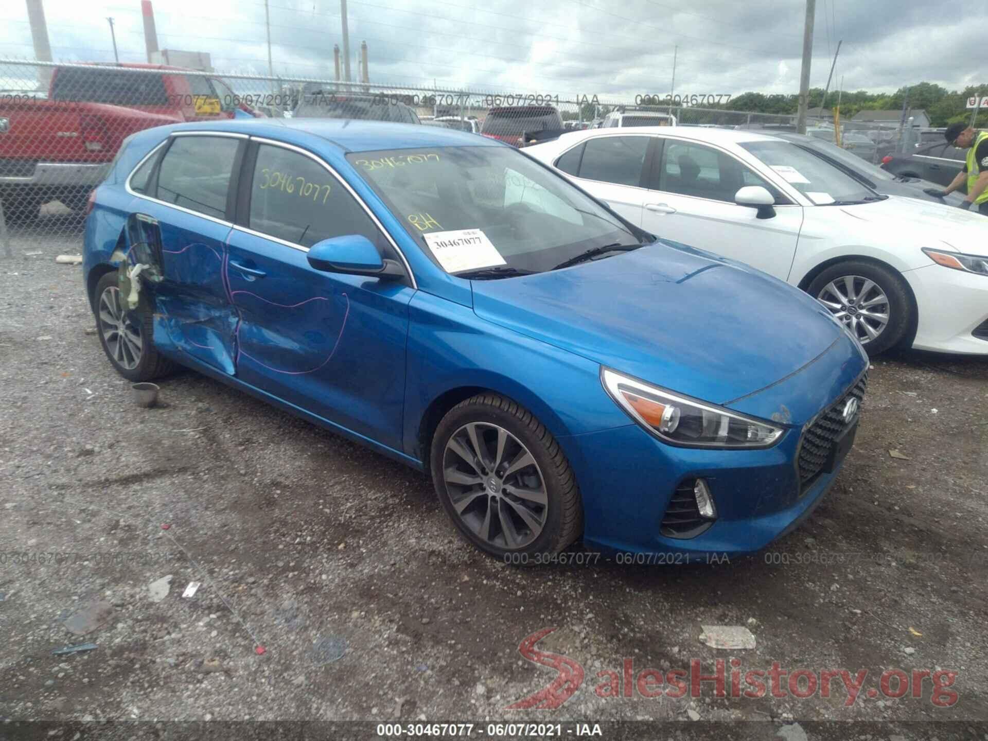 KMHH35LE6JU008852 2018 HYUNDAI ELANTRA GT