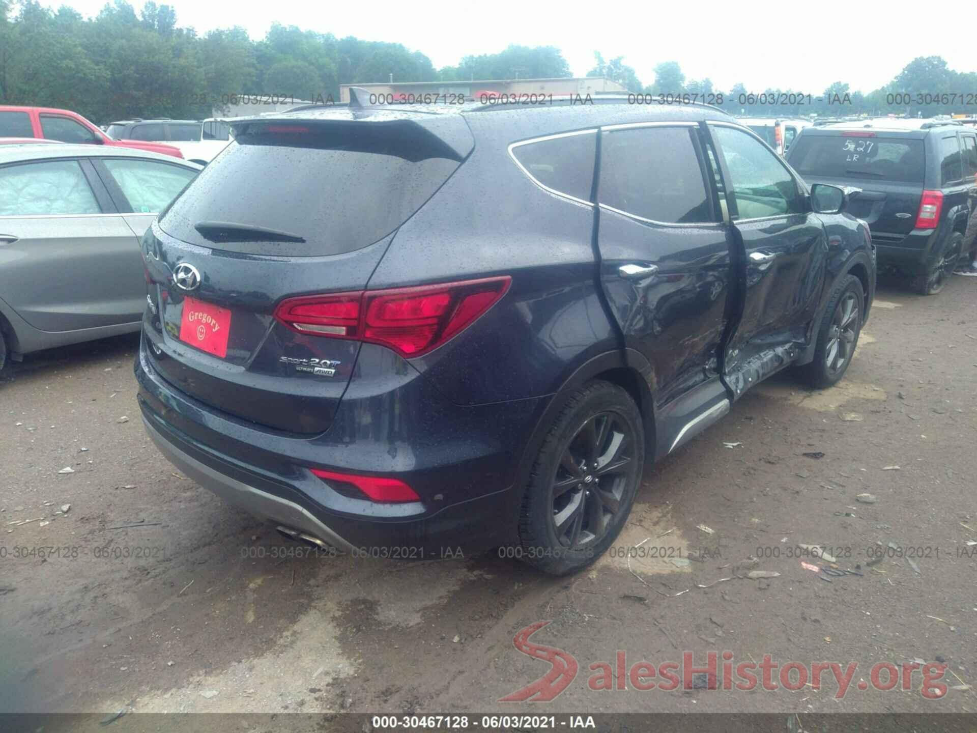 5XYZWDLA0HG391884 2017 HYUNDAI SANTA FE SPORT