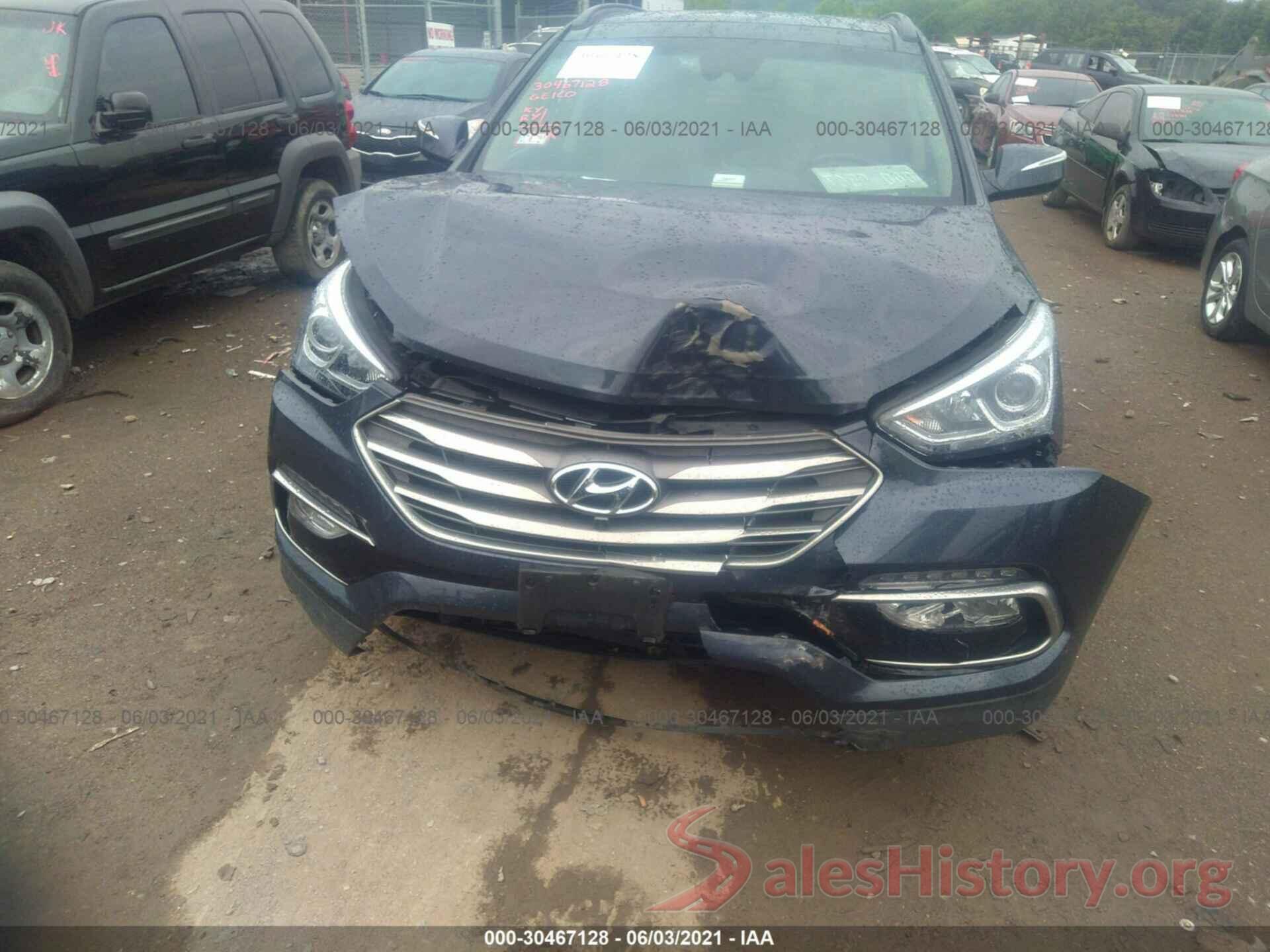 5XYZWDLA0HG391884 2017 HYUNDAI SANTA FE SPORT