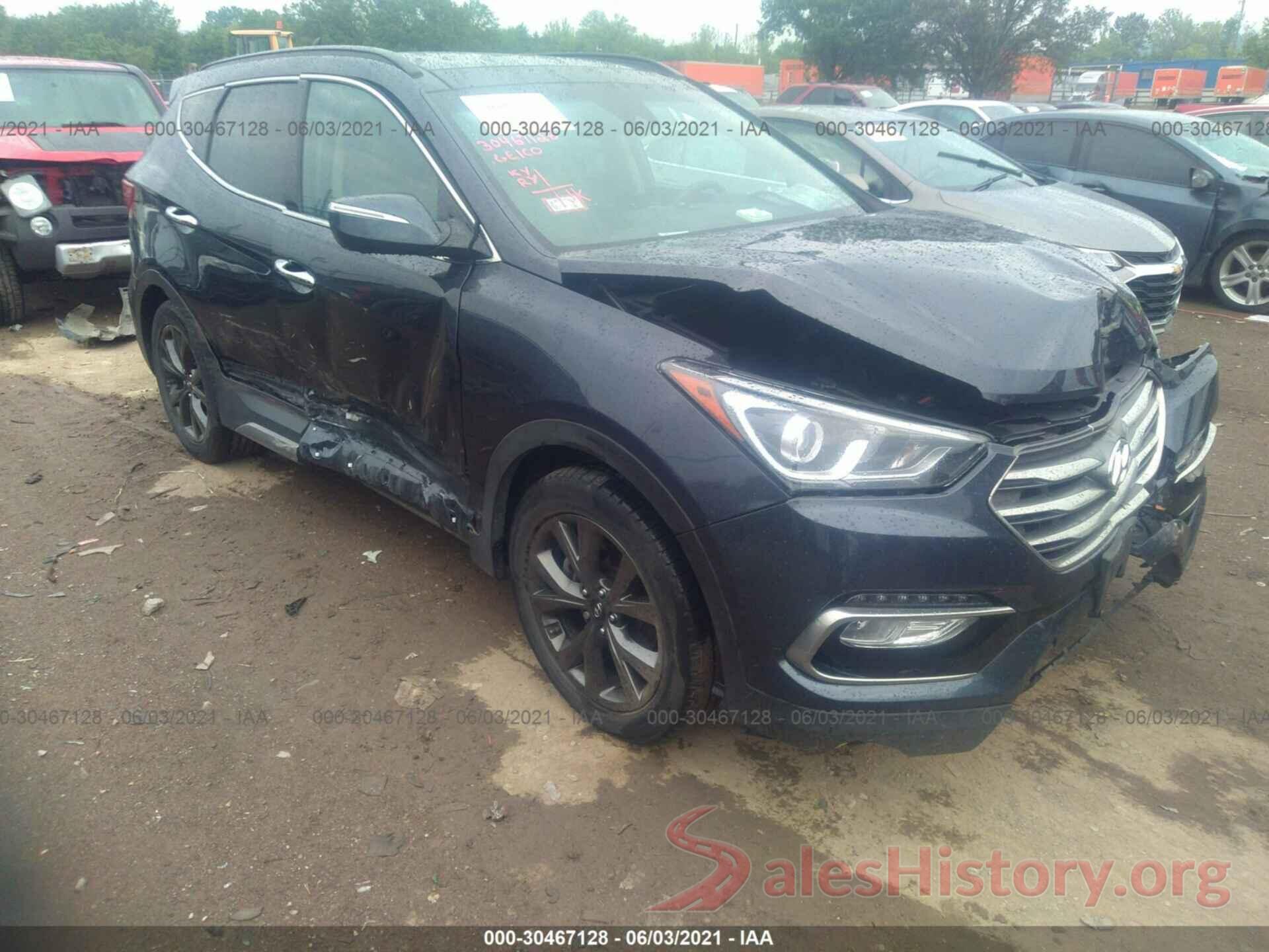 5XYZWDLA0HG391884 2017 HYUNDAI SANTA FE SPORT