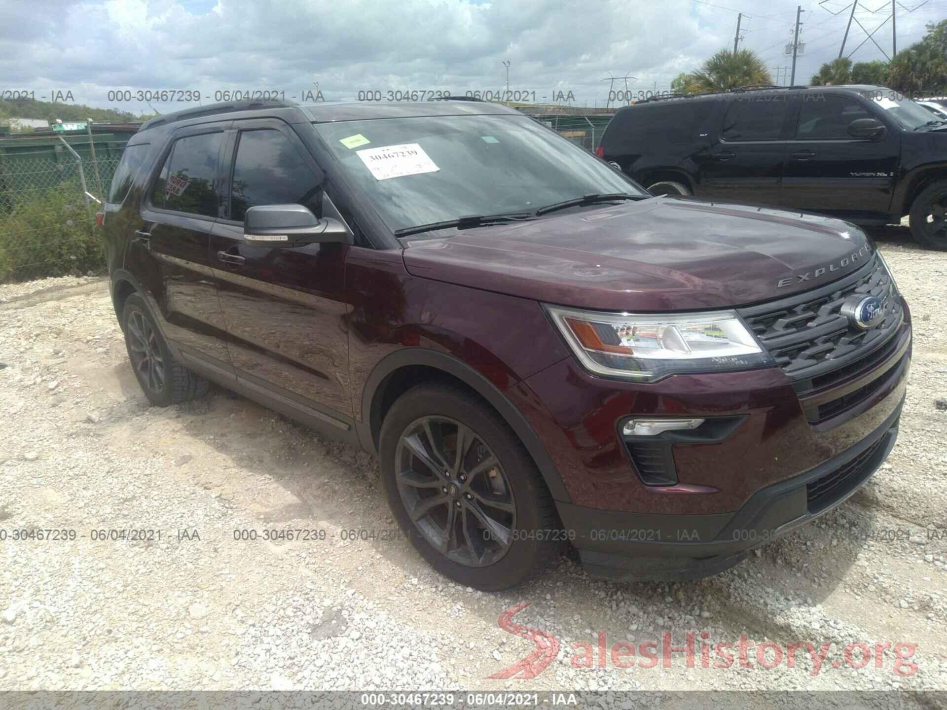 1FM5K7D83JGB52402 2018 FORD EXPLORER