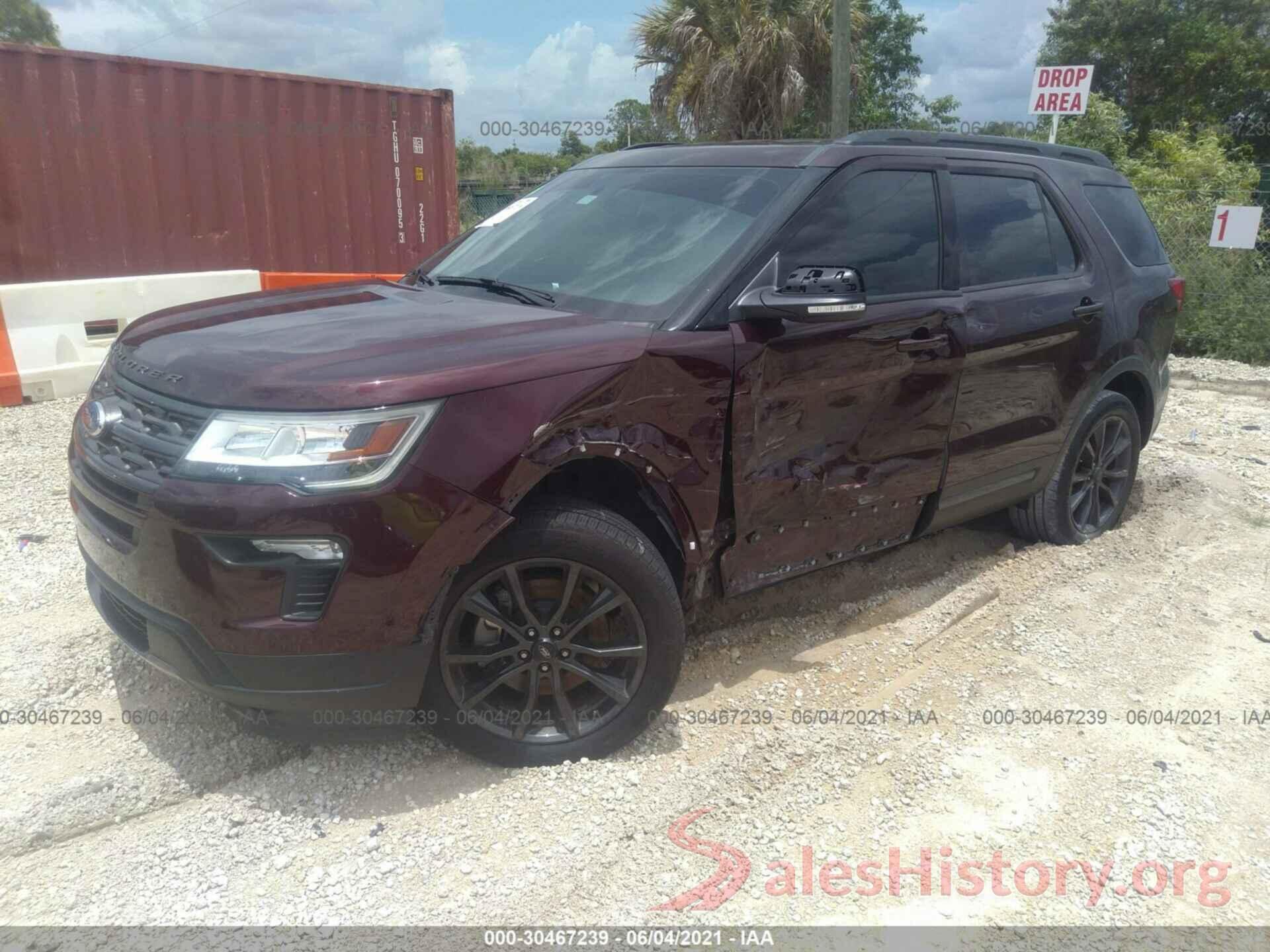 1FM5K7D83JGB52402 2018 FORD EXPLORER