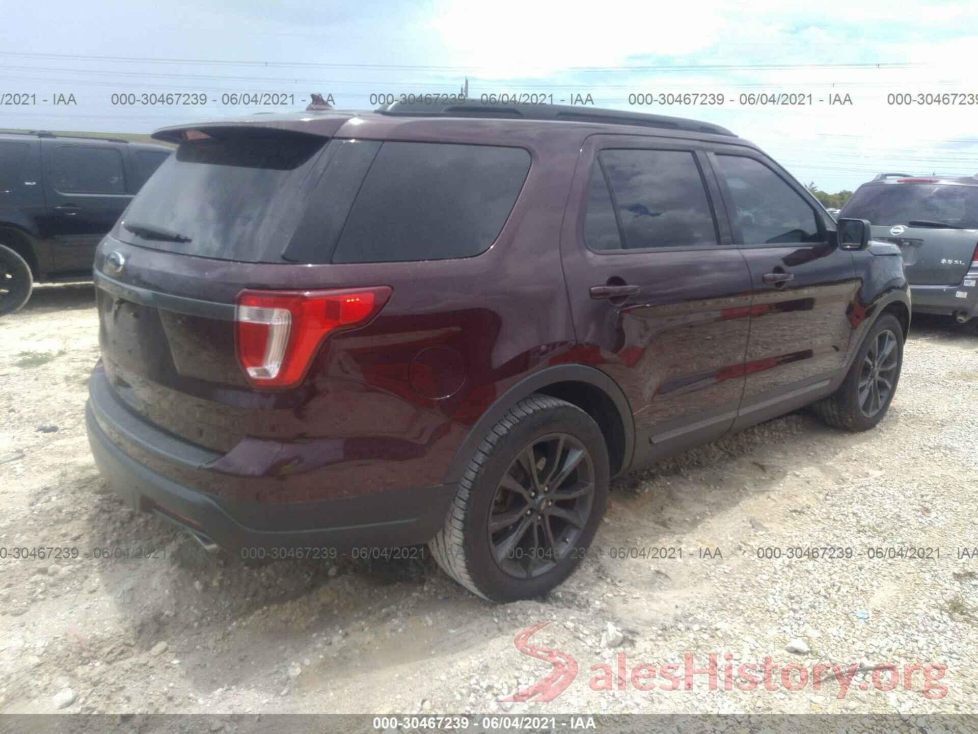 1FM5K7D83JGB52402 2018 FORD EXPLORER