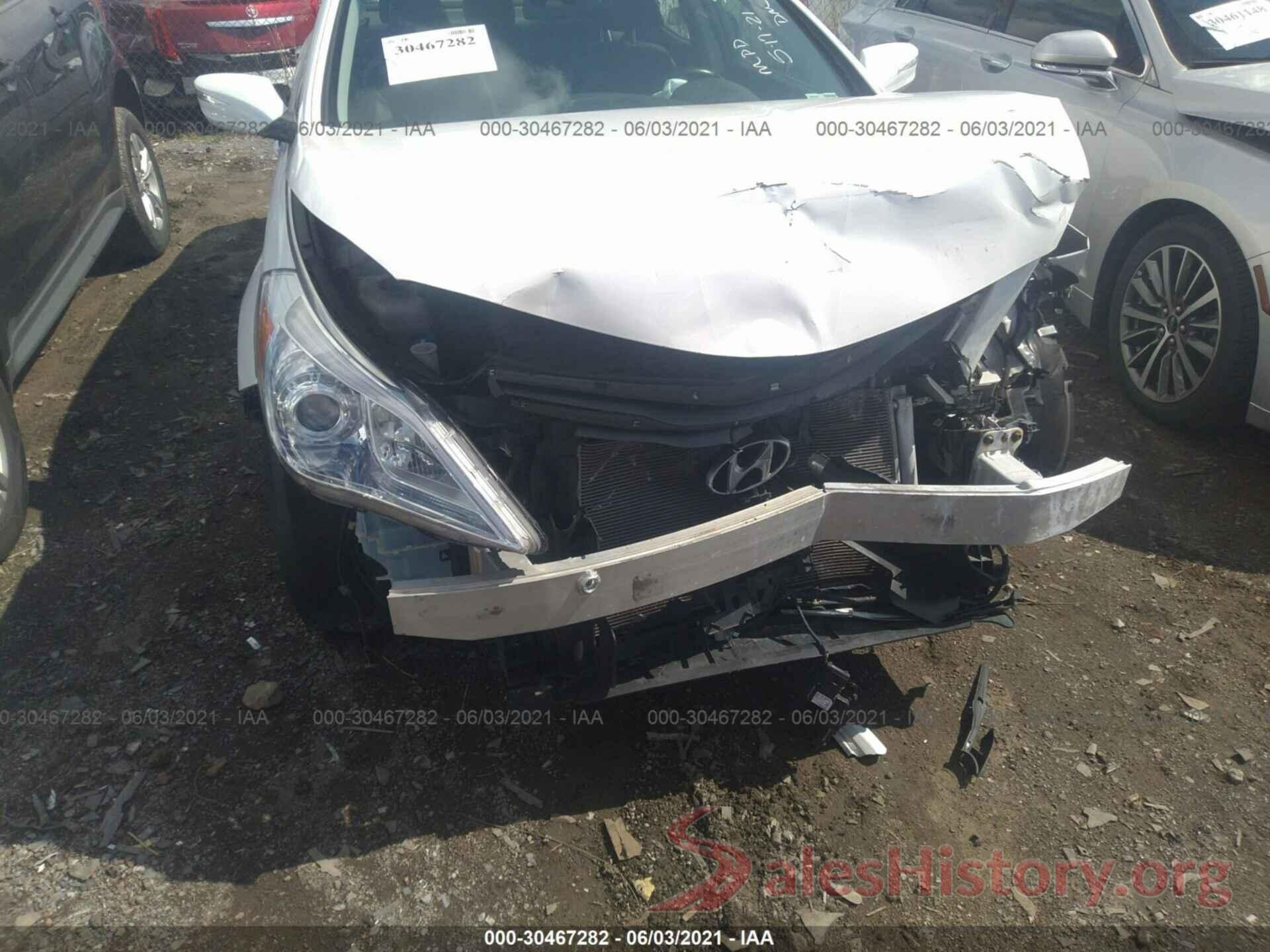 KMHFH4JG6GA523996 2016 HYUNDAI AZERA