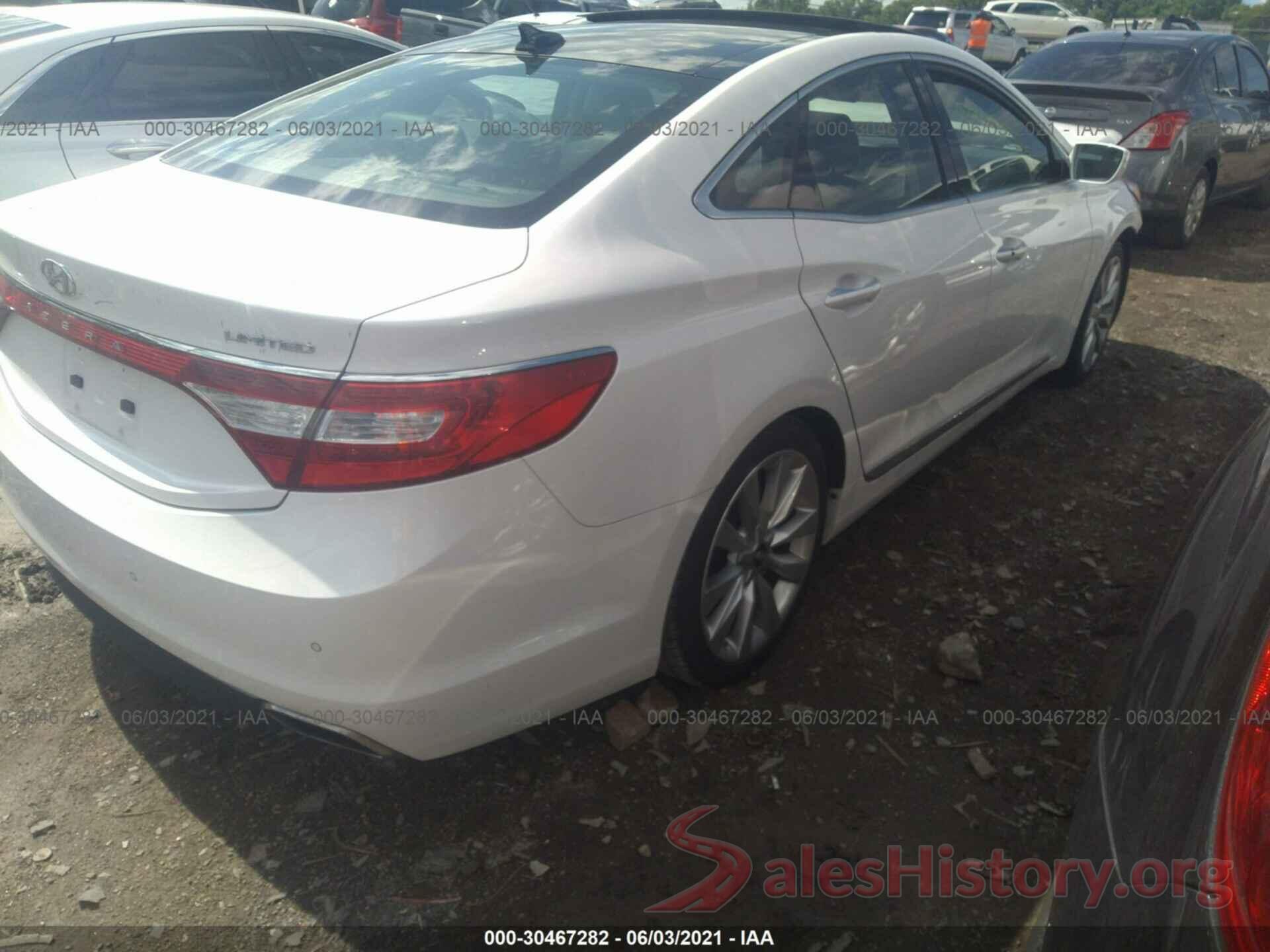 KMHFH4JG6GA523996 2016 HYUNDAI AZERA