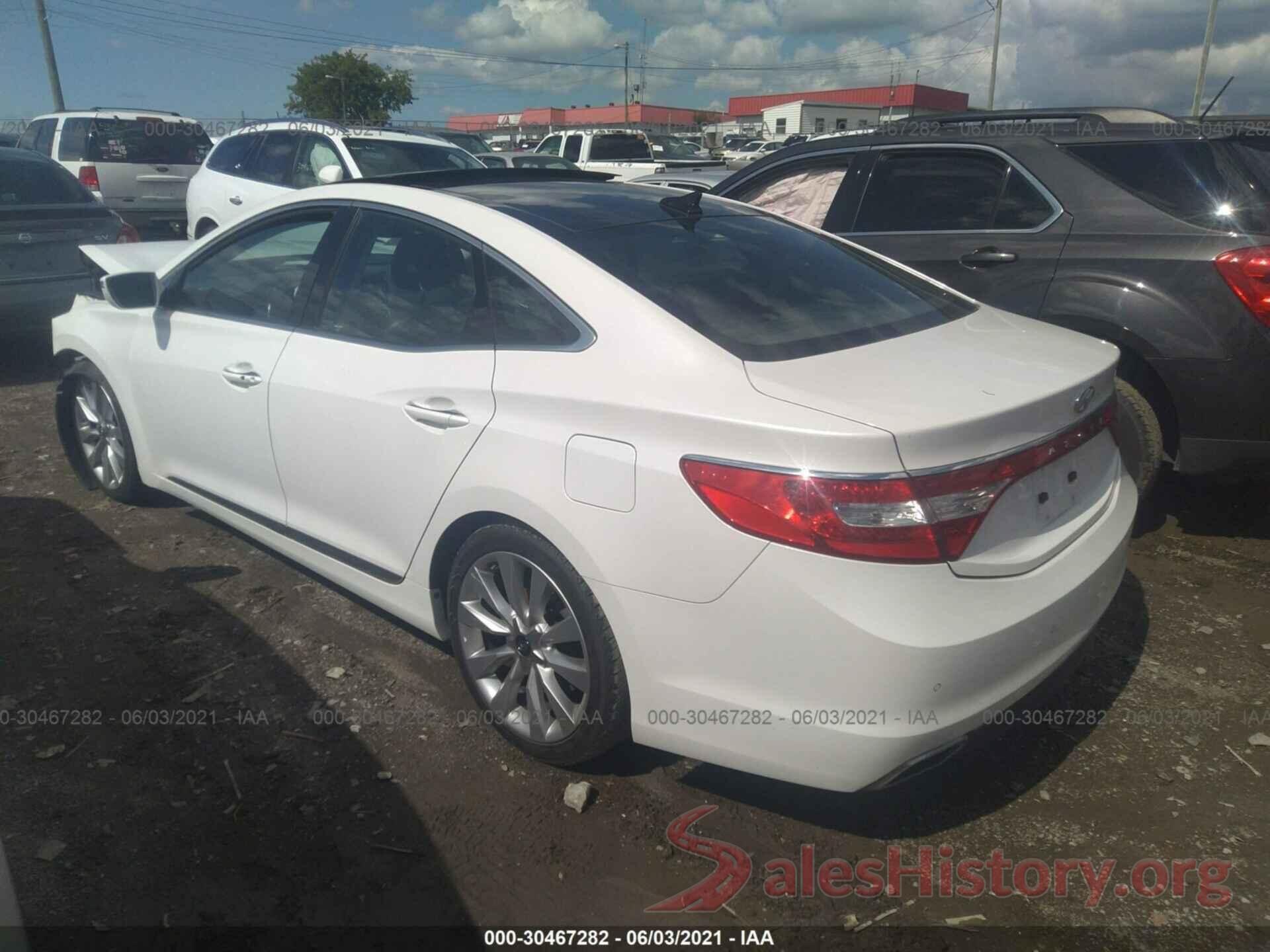 KMHFH4JG6GA523996 2016 HYUNDAI AZERA