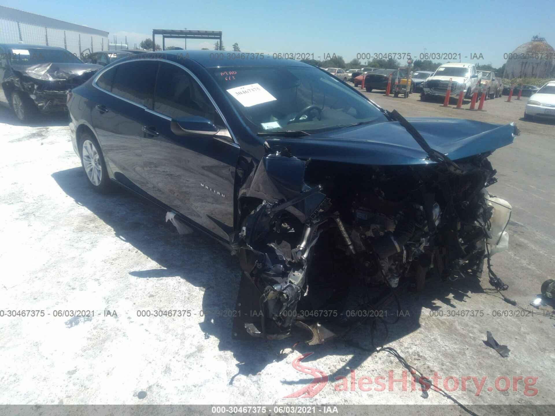 1G1ZD5ST5KF185882 2019 CHEVROLET MALIBU