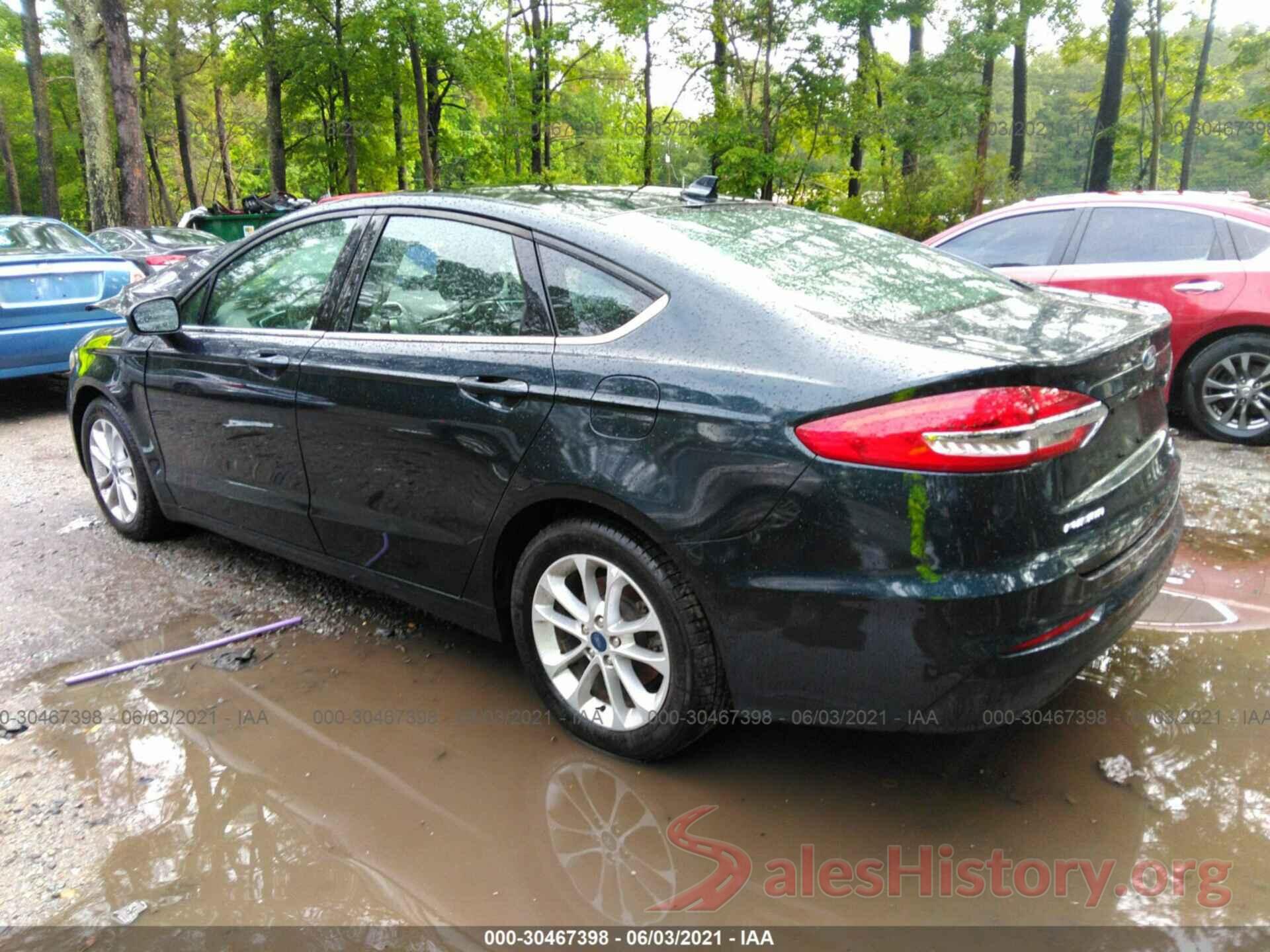 3FA6P0HD1LR105119 2020 FORD FUSION