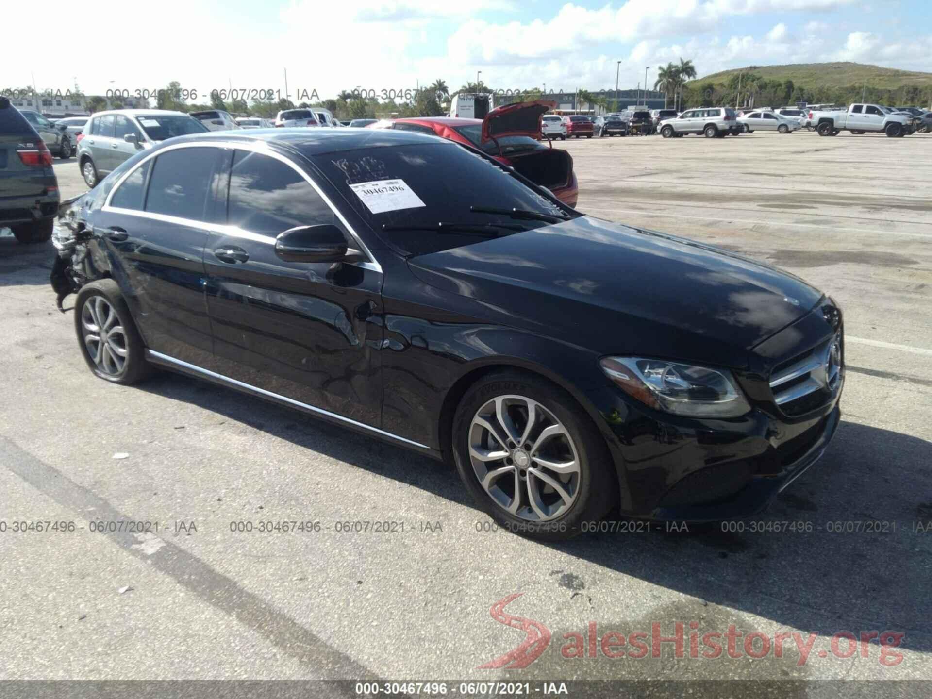 55SWF4JB3HU191974 2017 MERCEDES-BENZ C-CLASS